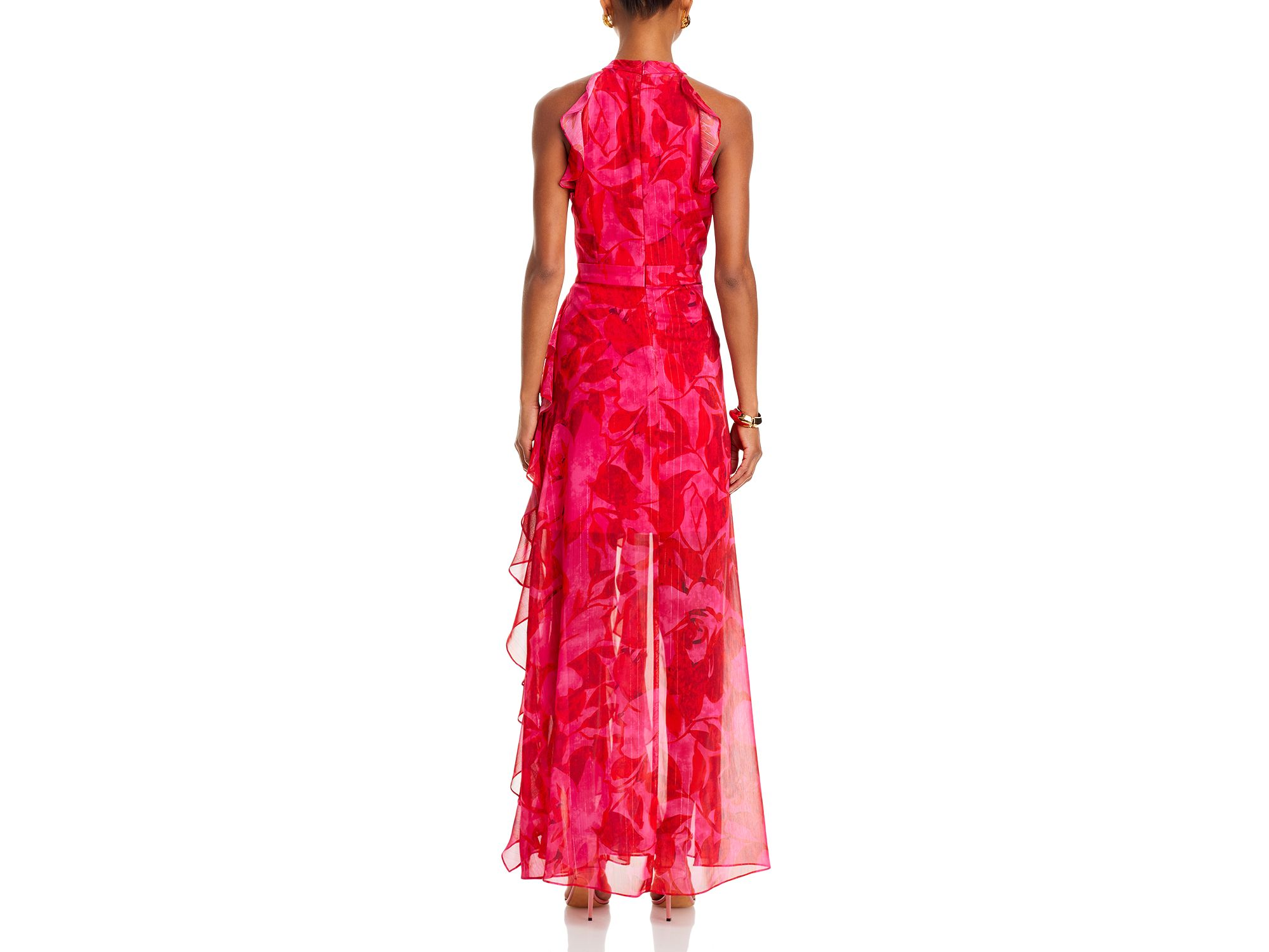 Sleeveless Ruffled Maxi Dress - Exclusive — Image 5