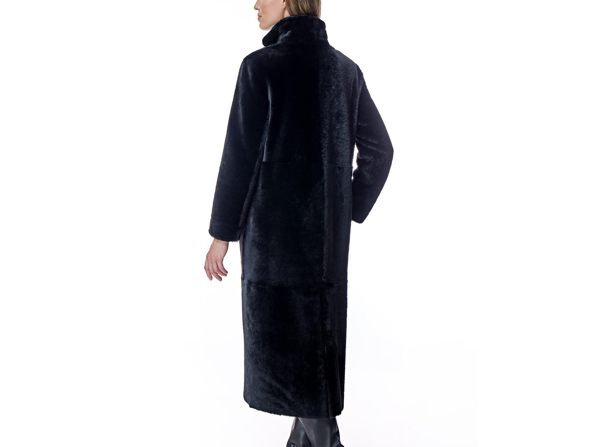 Long Shearling Coat — Image 4