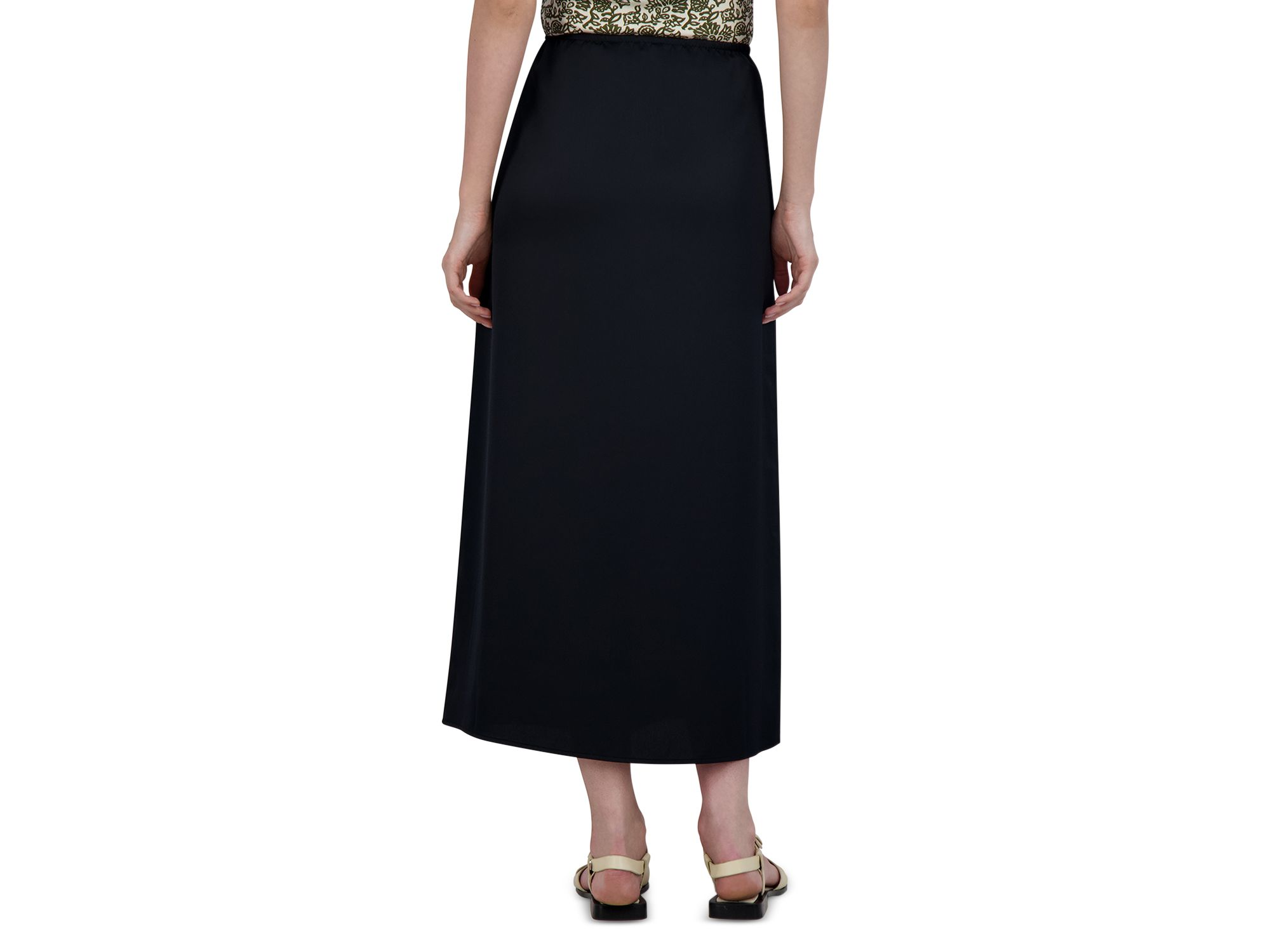 Satin A Line Skirt — Image 3