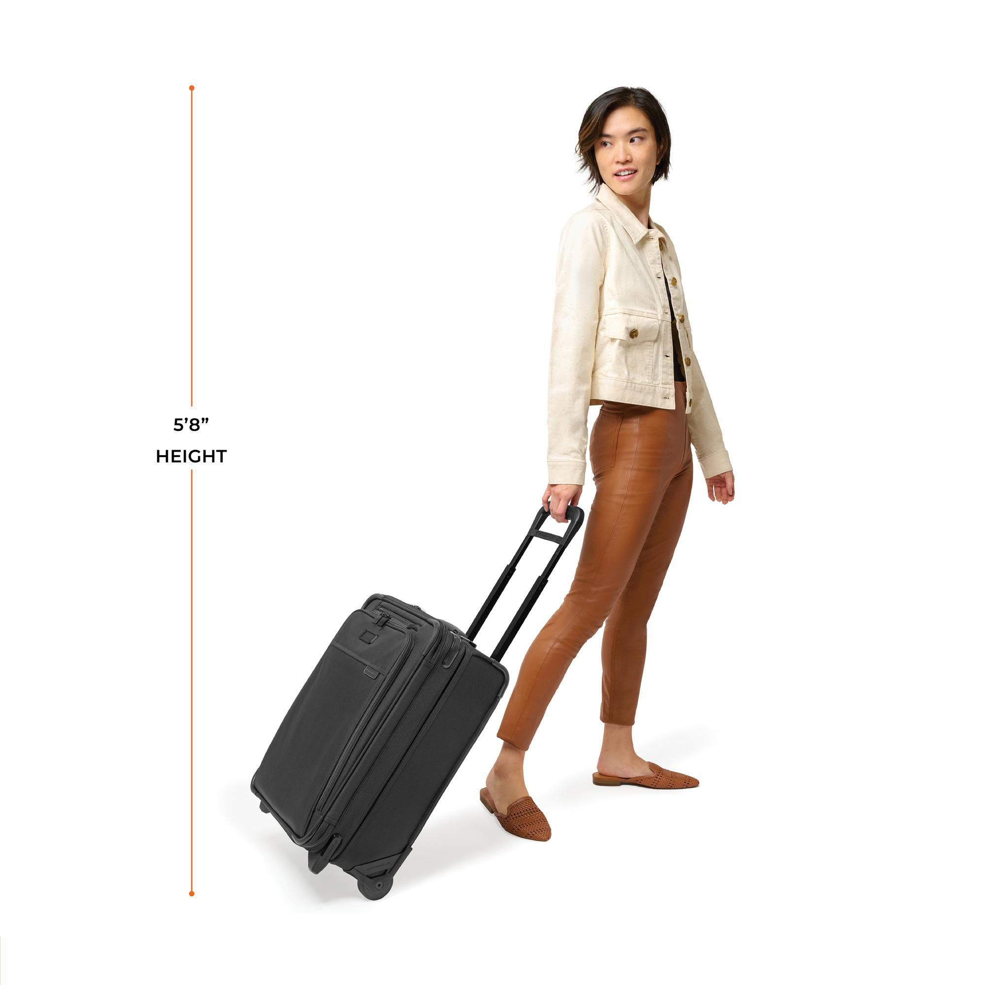 Baseline Global 2 Wheel Carry On Suitcase — Image 13