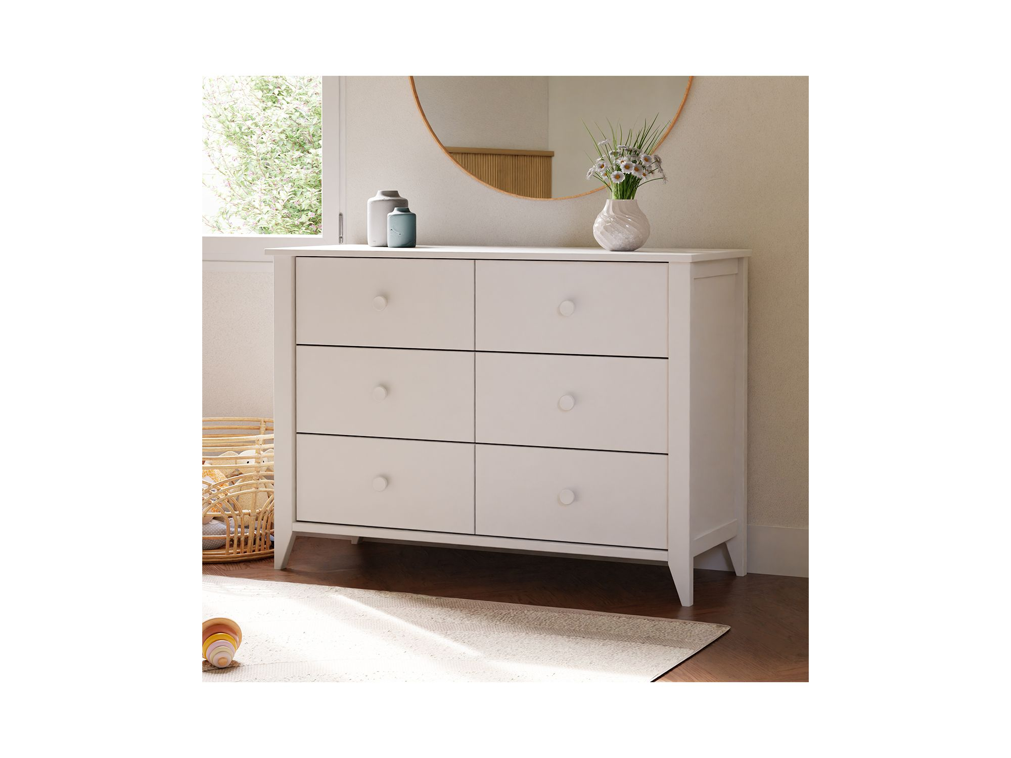 Sprout 6 Drawer Double Dresser — Image 3