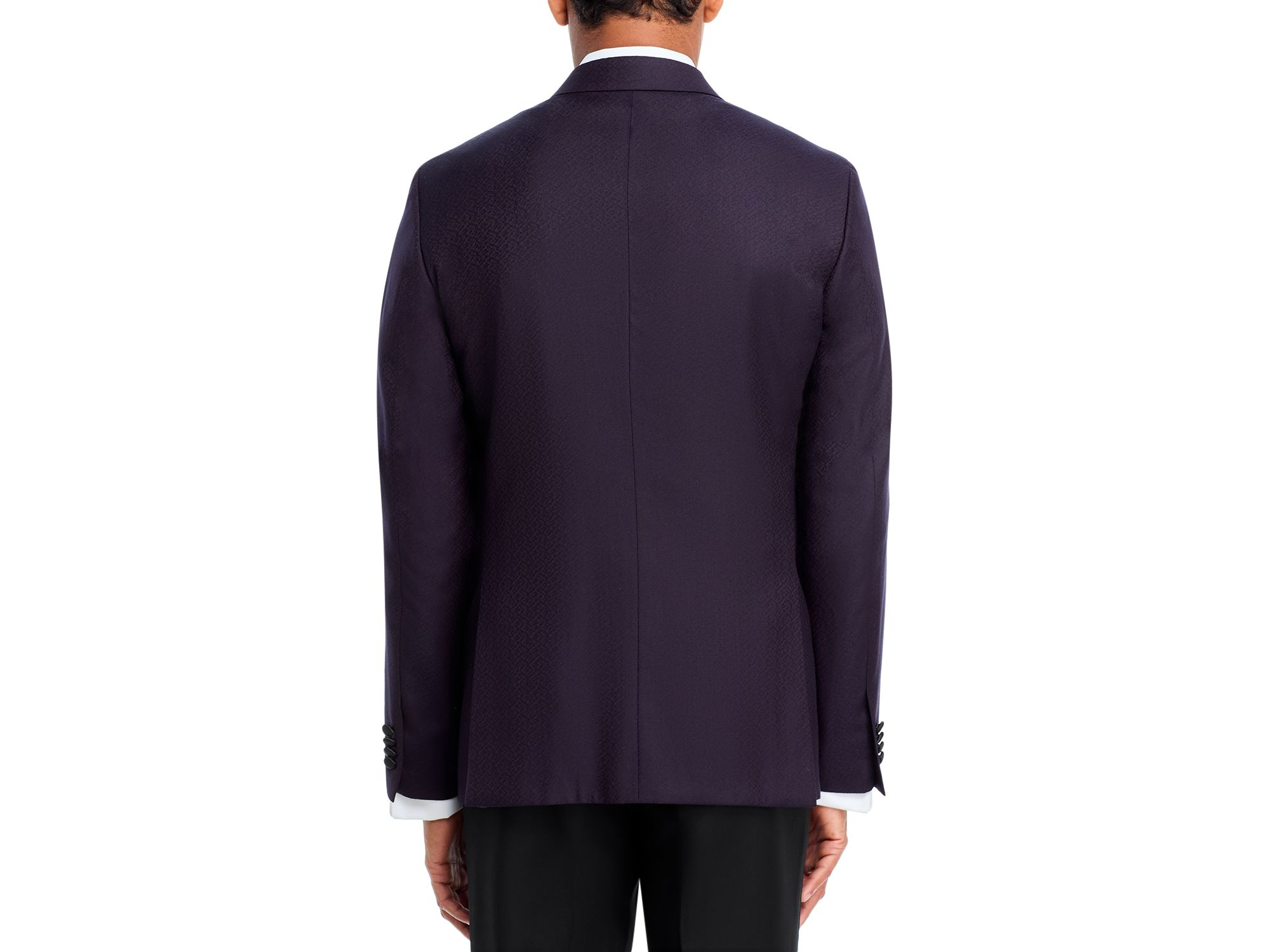 Micro Jacquard Peak Dinner Jacket — Image 4