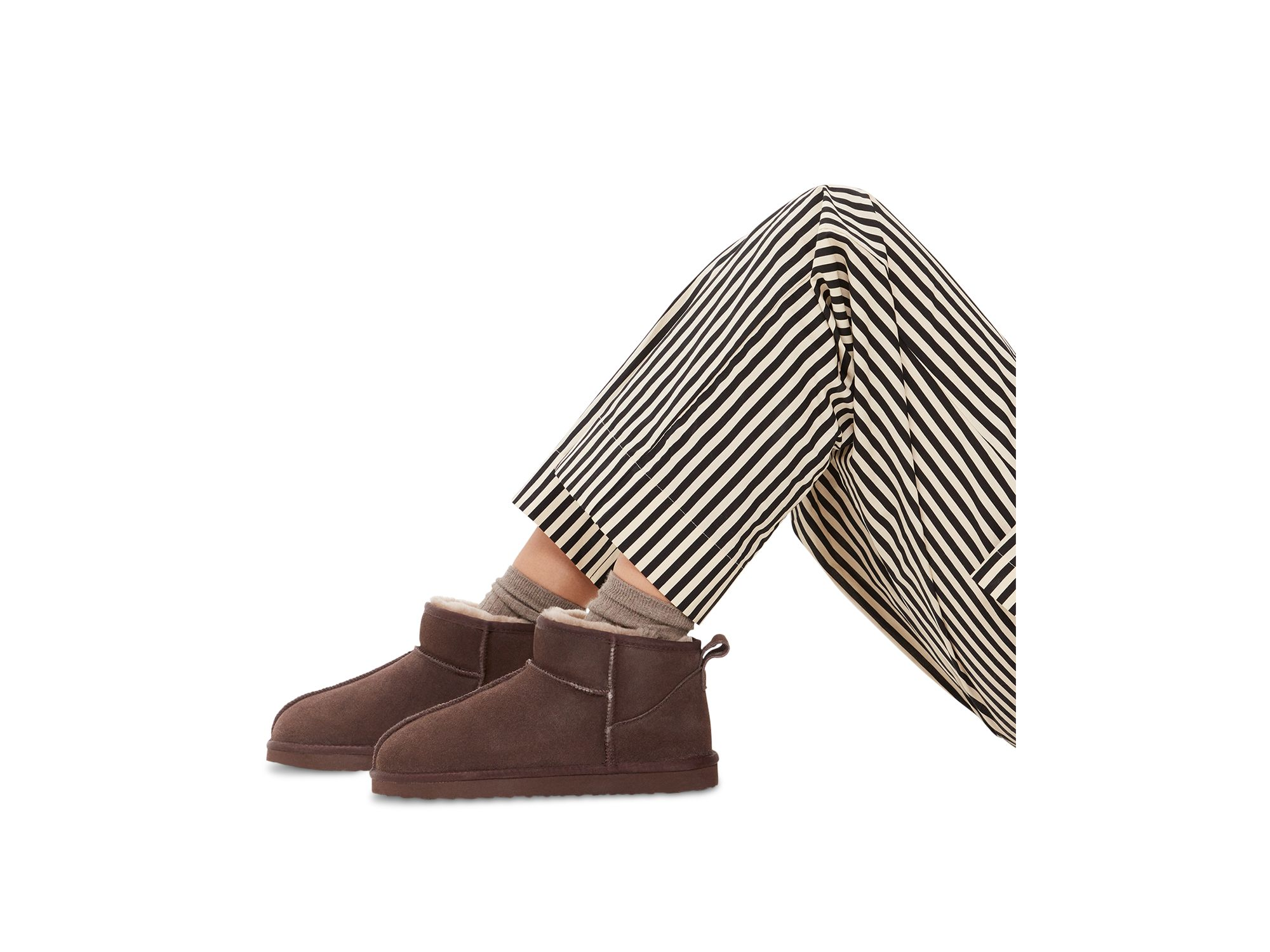 Women's Mable Shearling Lined Slipper Boots — Image 4