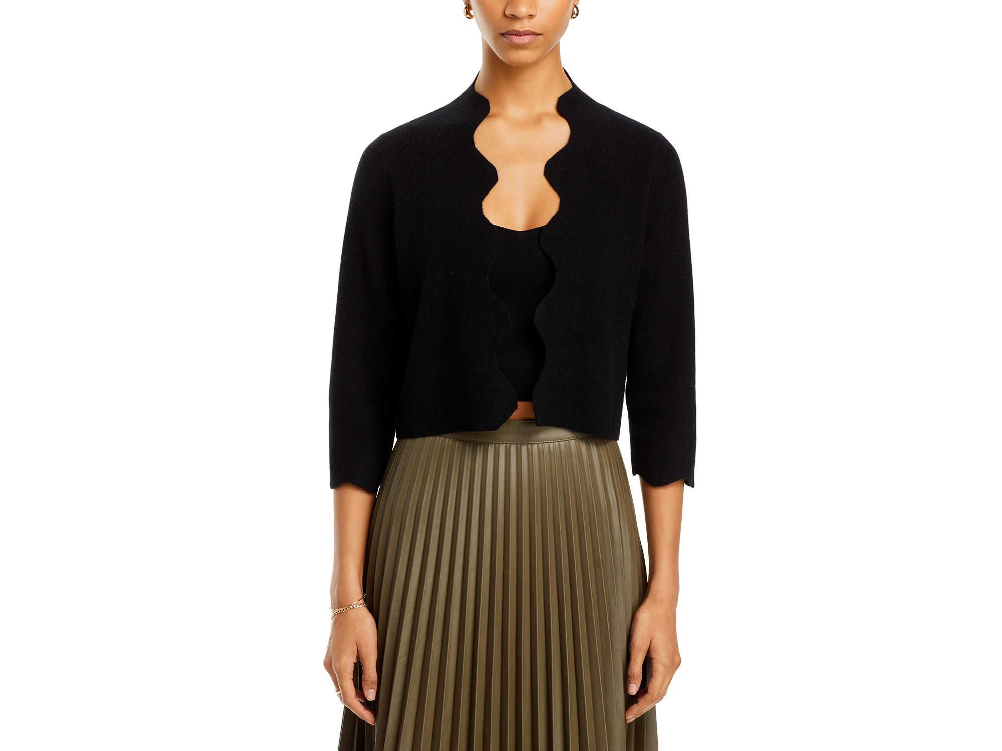 Scalloped Cardigan - Exclusive — Image 5