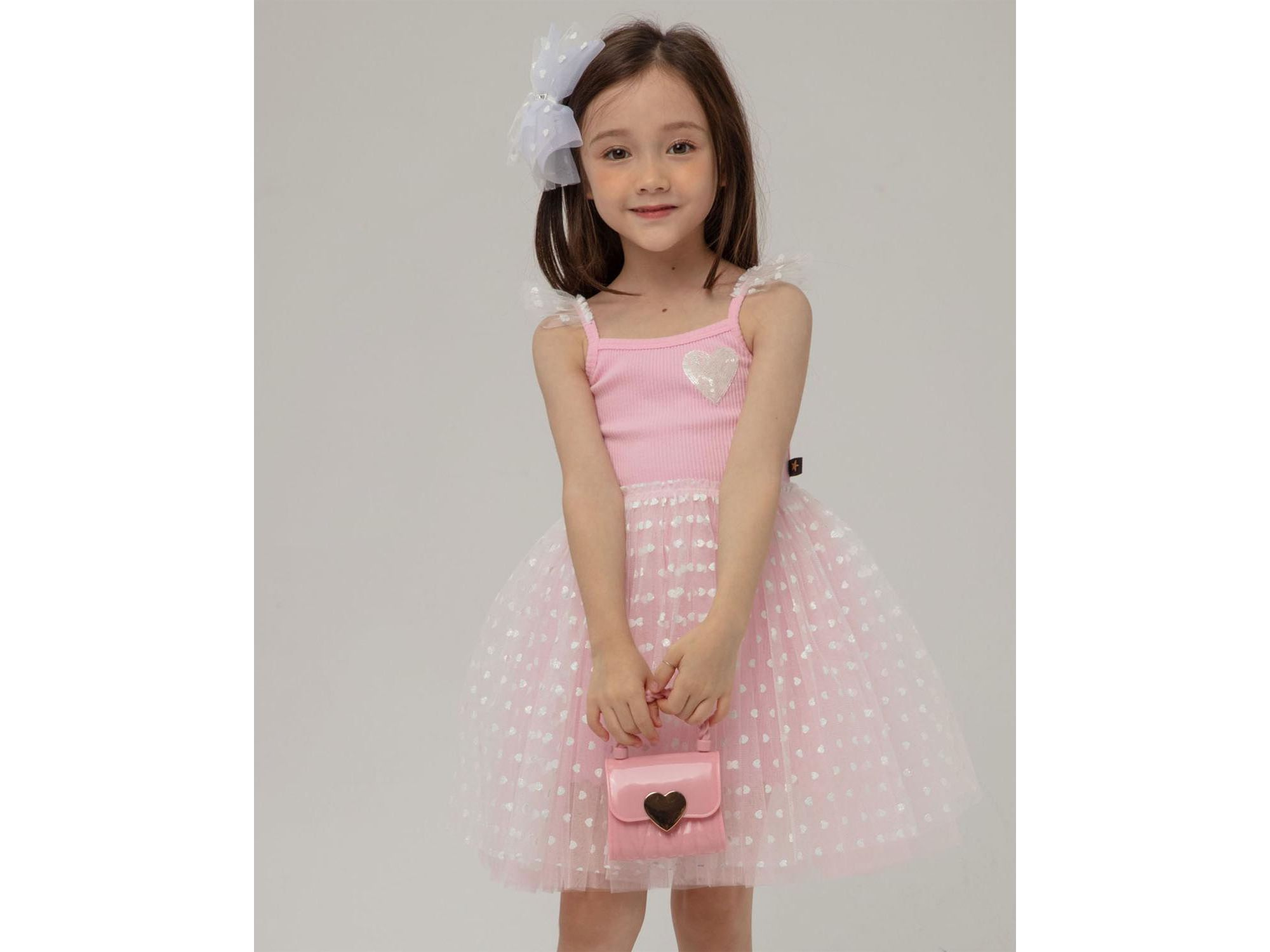 Girls' Heart Tutu Dress - Baby, Little Kid, Big Kid — Image 3