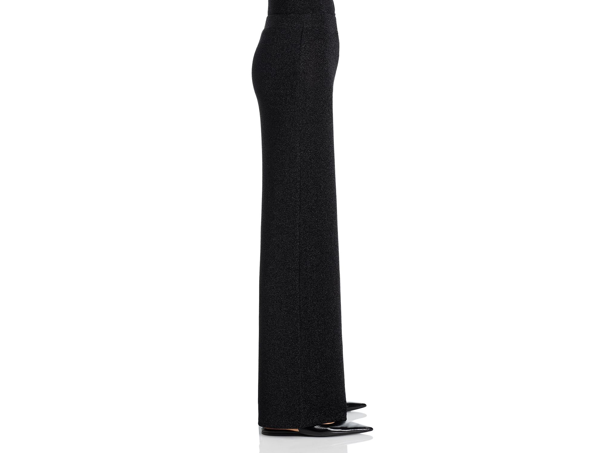 Shimmer Knit Wide Leg Pants - Exclusive — Image 4