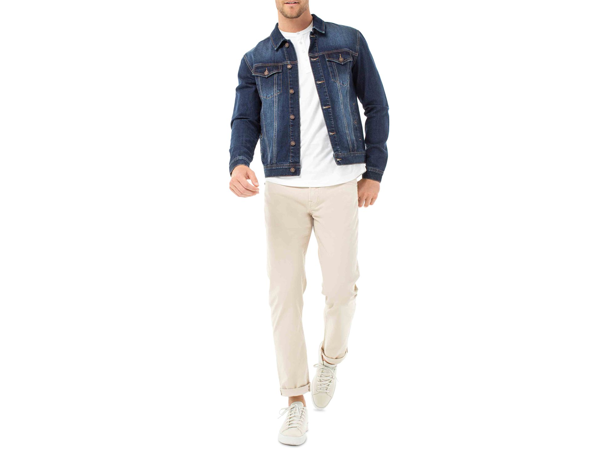 Regent Cotton Stretch Twill Relaxed Straight Fit Pants — Image 3