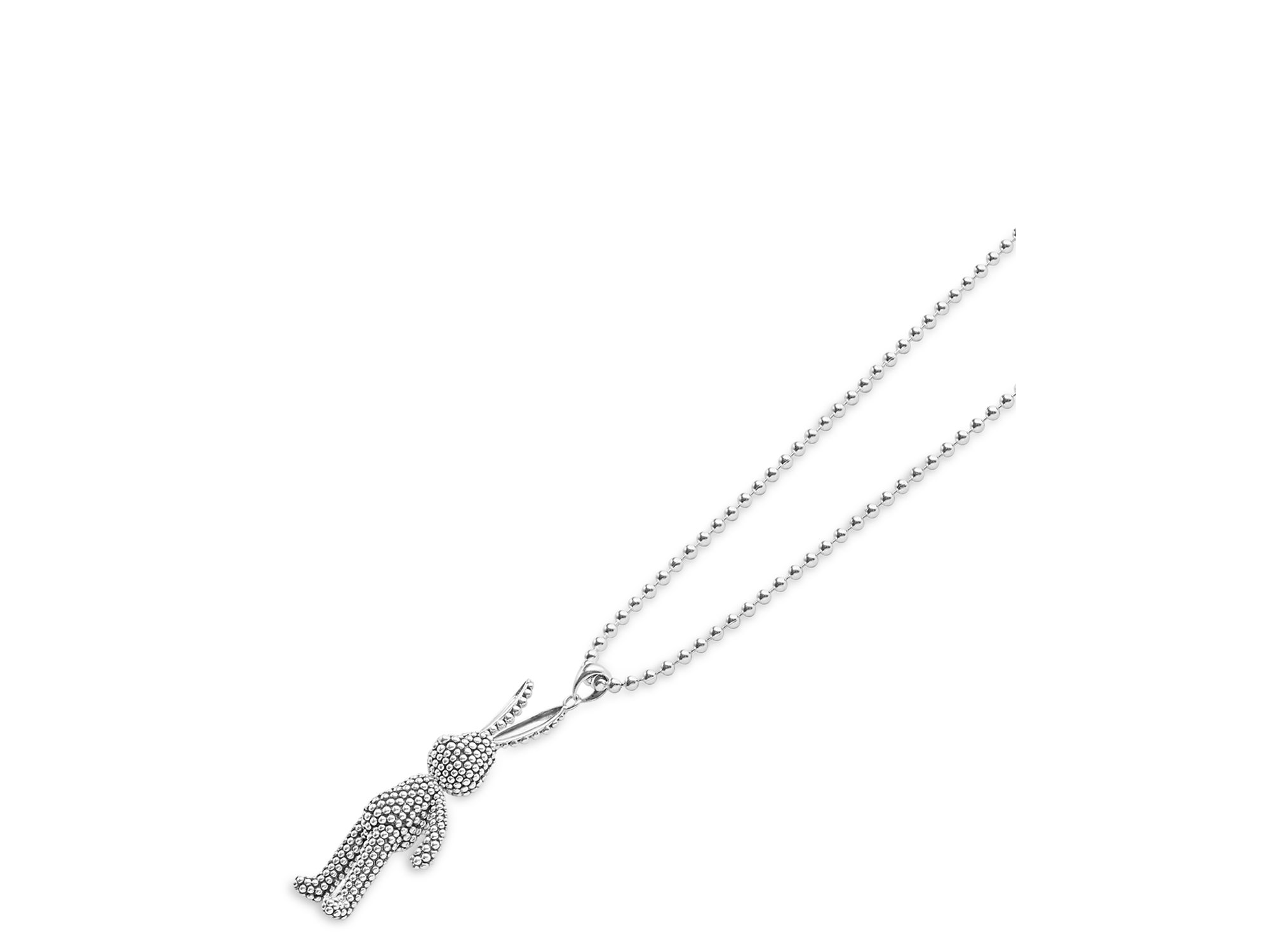 Sterling Rare Wonders Karat Rabbit Pendant Necklace, 34" — Image 3