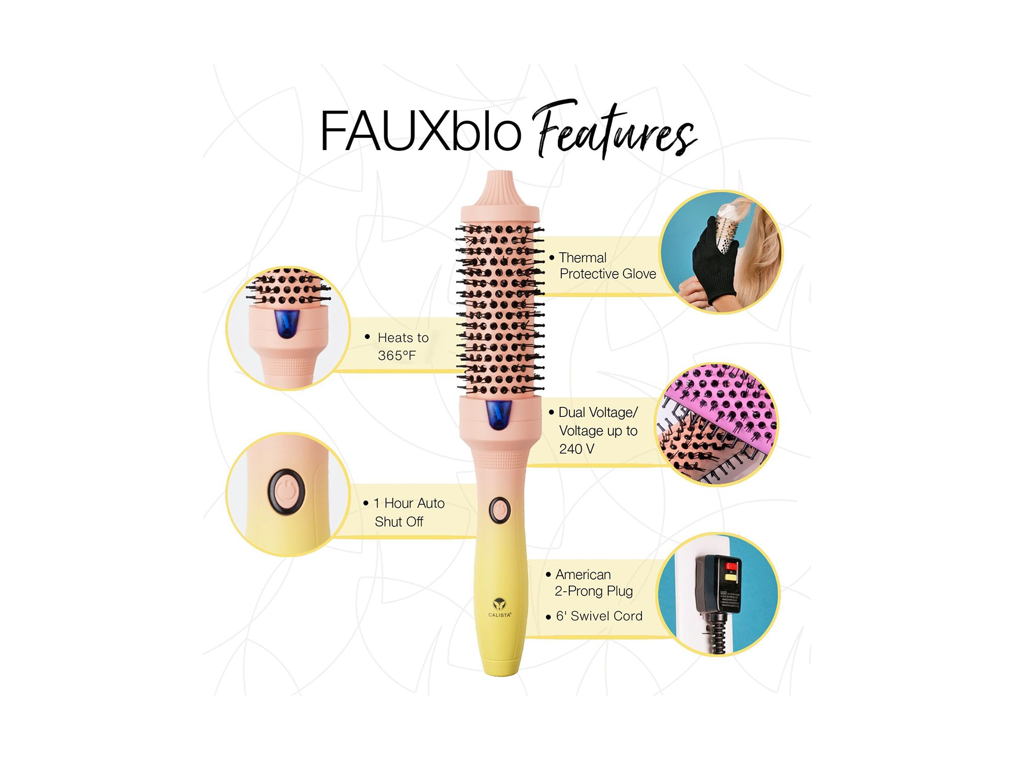 FAUXblo Thermal Blowout Brush - 1.77" — Image 5