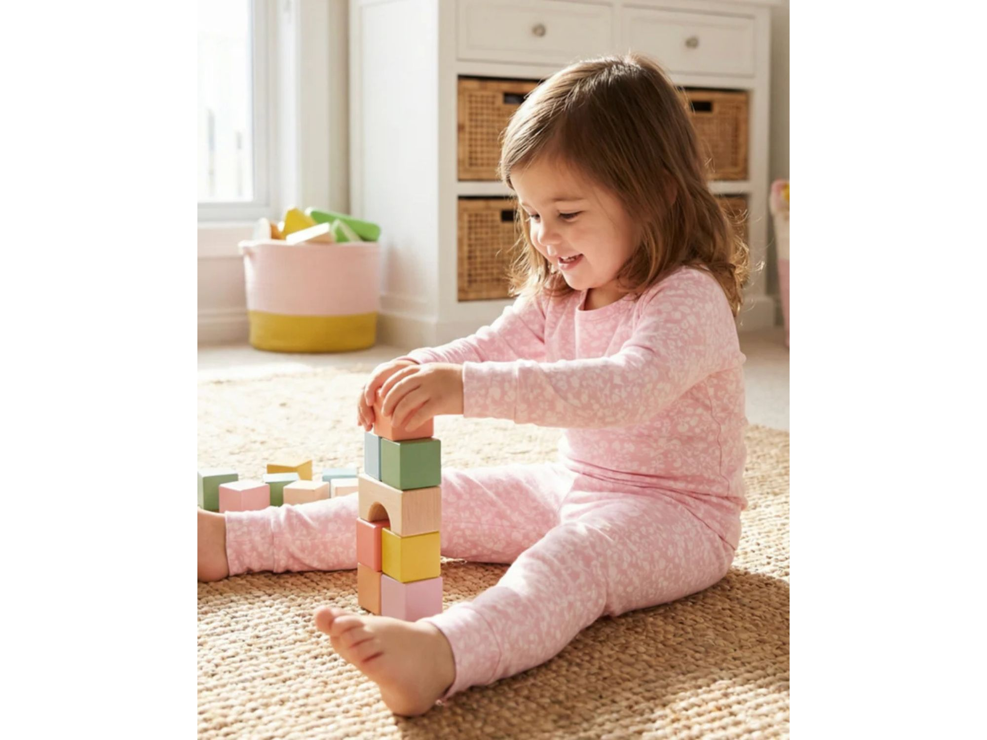 Girls' Petite Fleur Pajama Set - Baby, Little Kid — Image 3