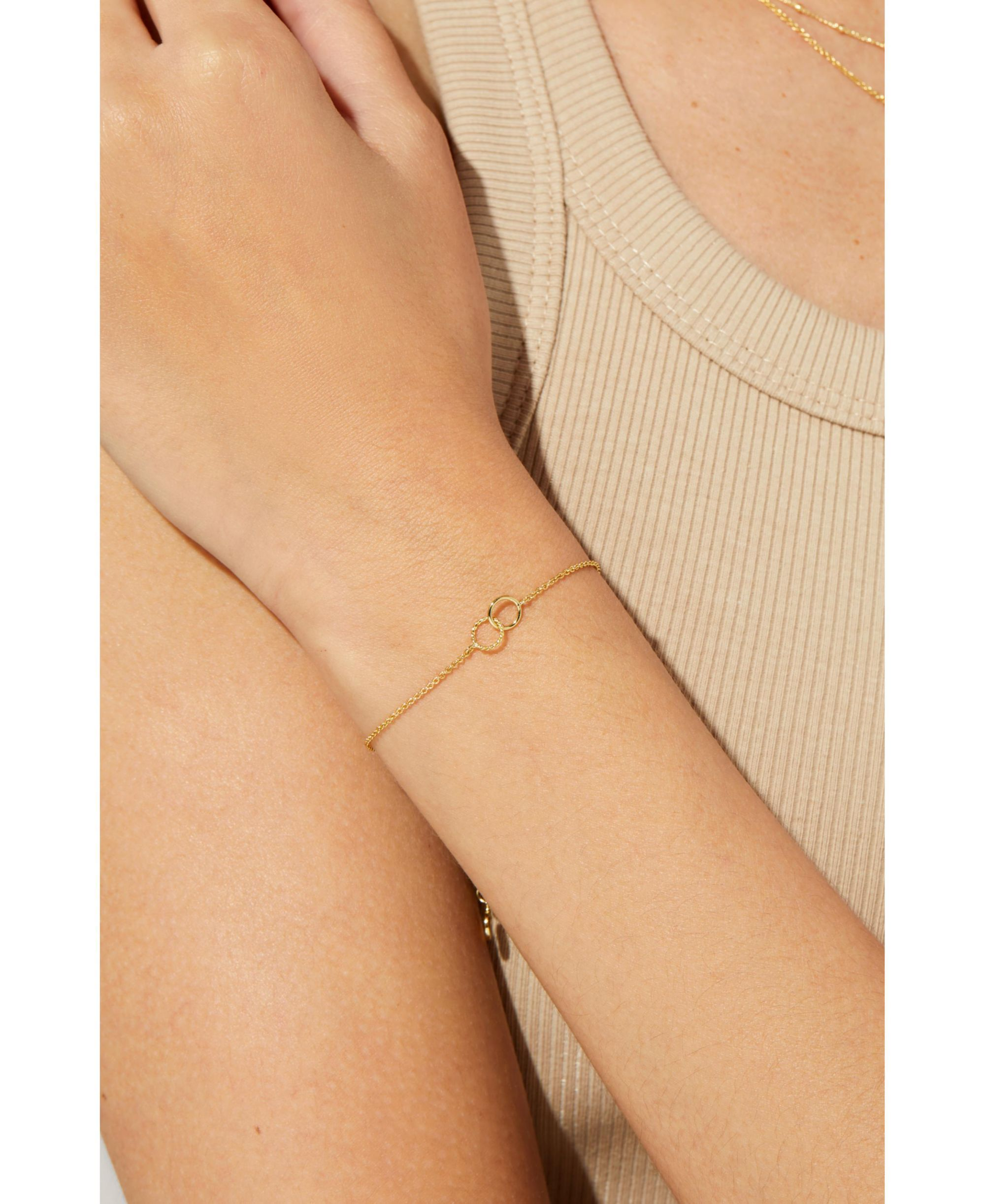 Jill Interlocking Circles Bracelet — Image 3