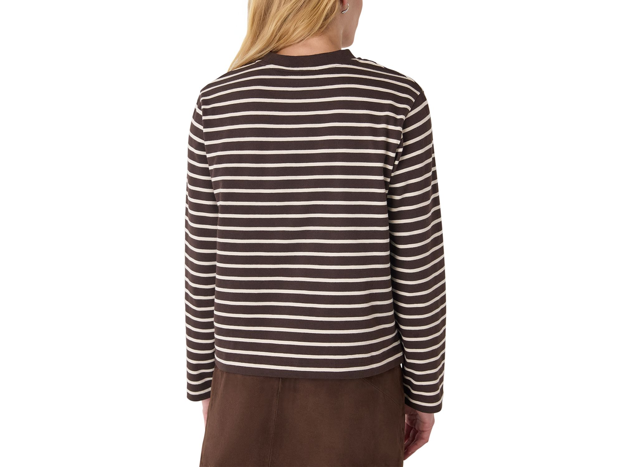 Striped Round Neck Sweater — Image 3