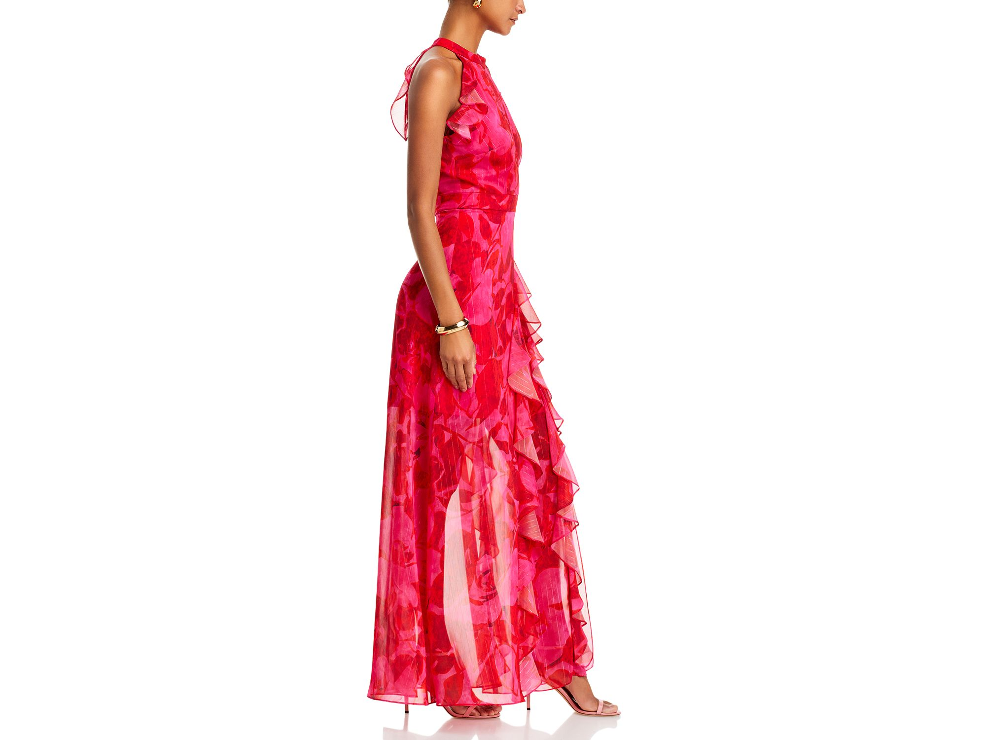 Sleeveless Ruffled Maxi Dress - Exclusive — Image 7