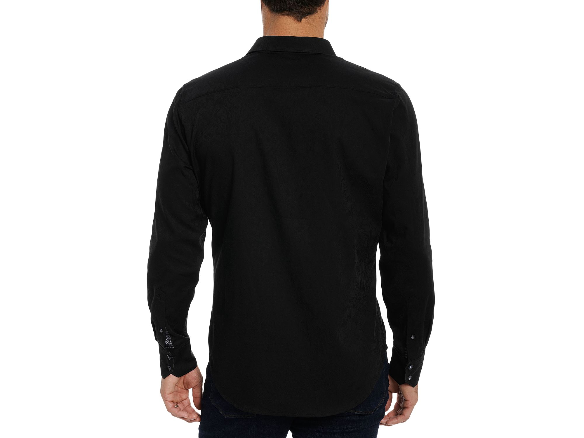 Highland Long Sleeve Woven Shirt — Image 5