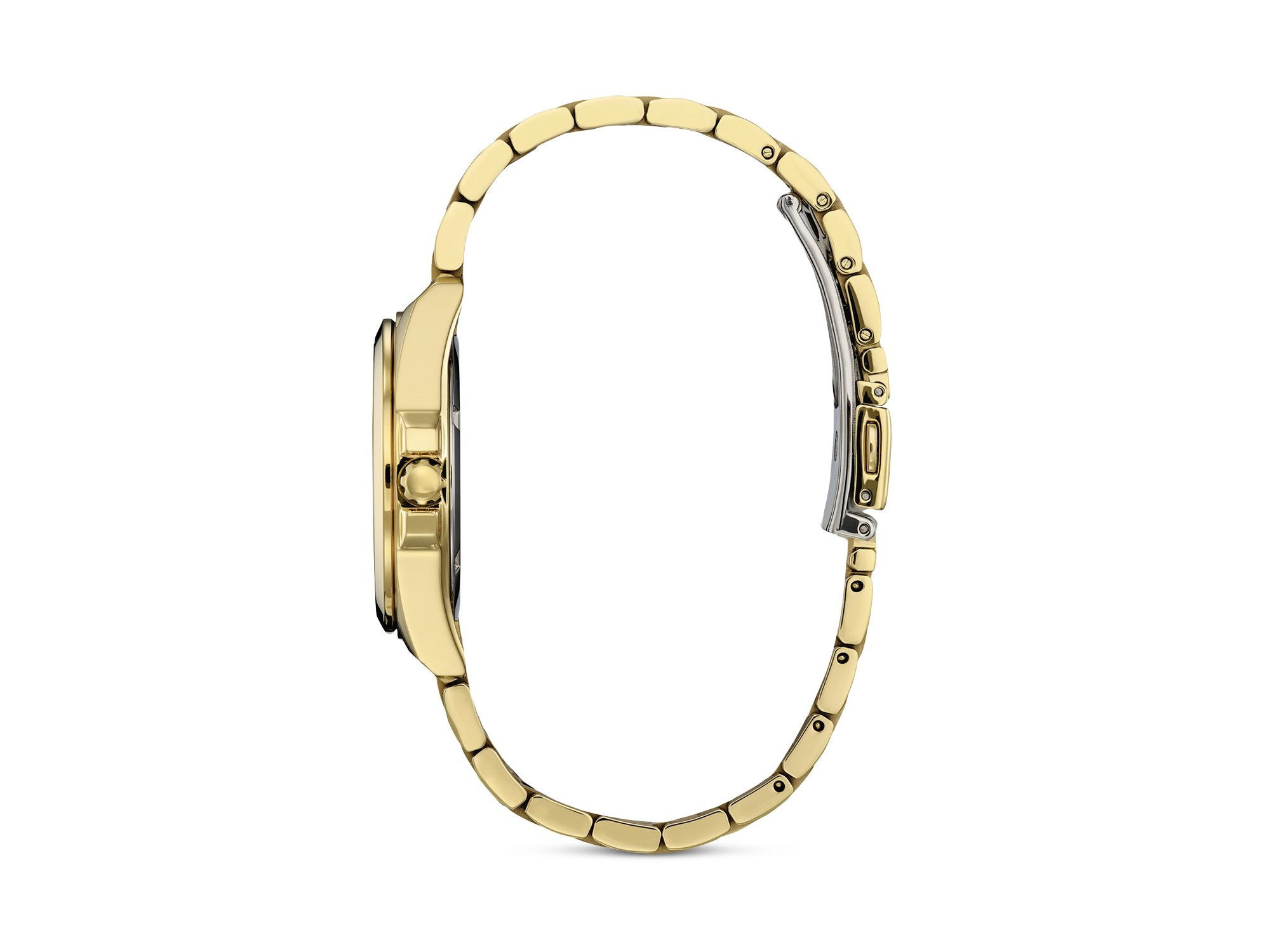 Eco Classic Gold Tone Stainless Steel Watch, 33.5mm — Image 3