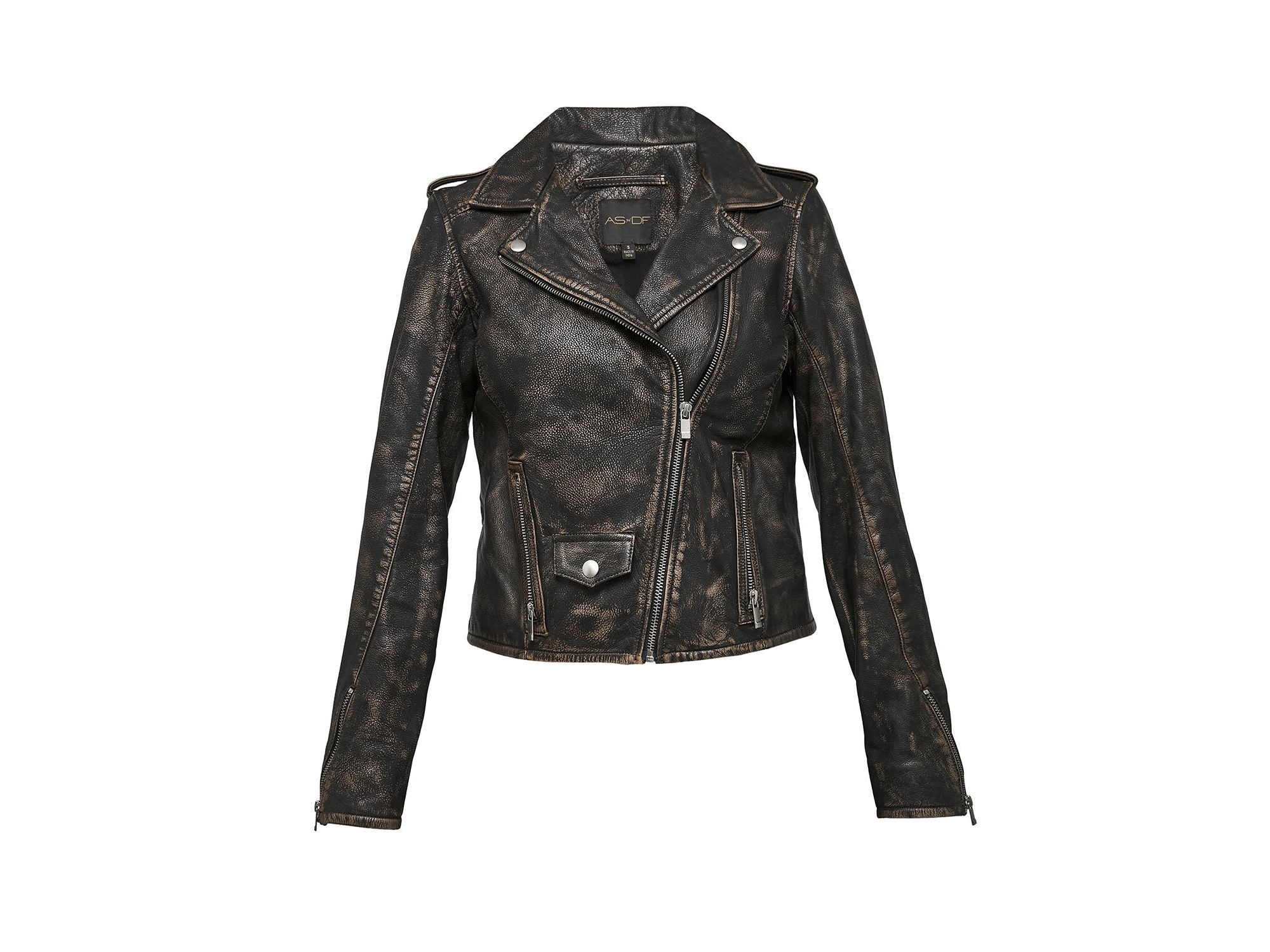 Bonnie Upcycled Leather Jacket — Image 3