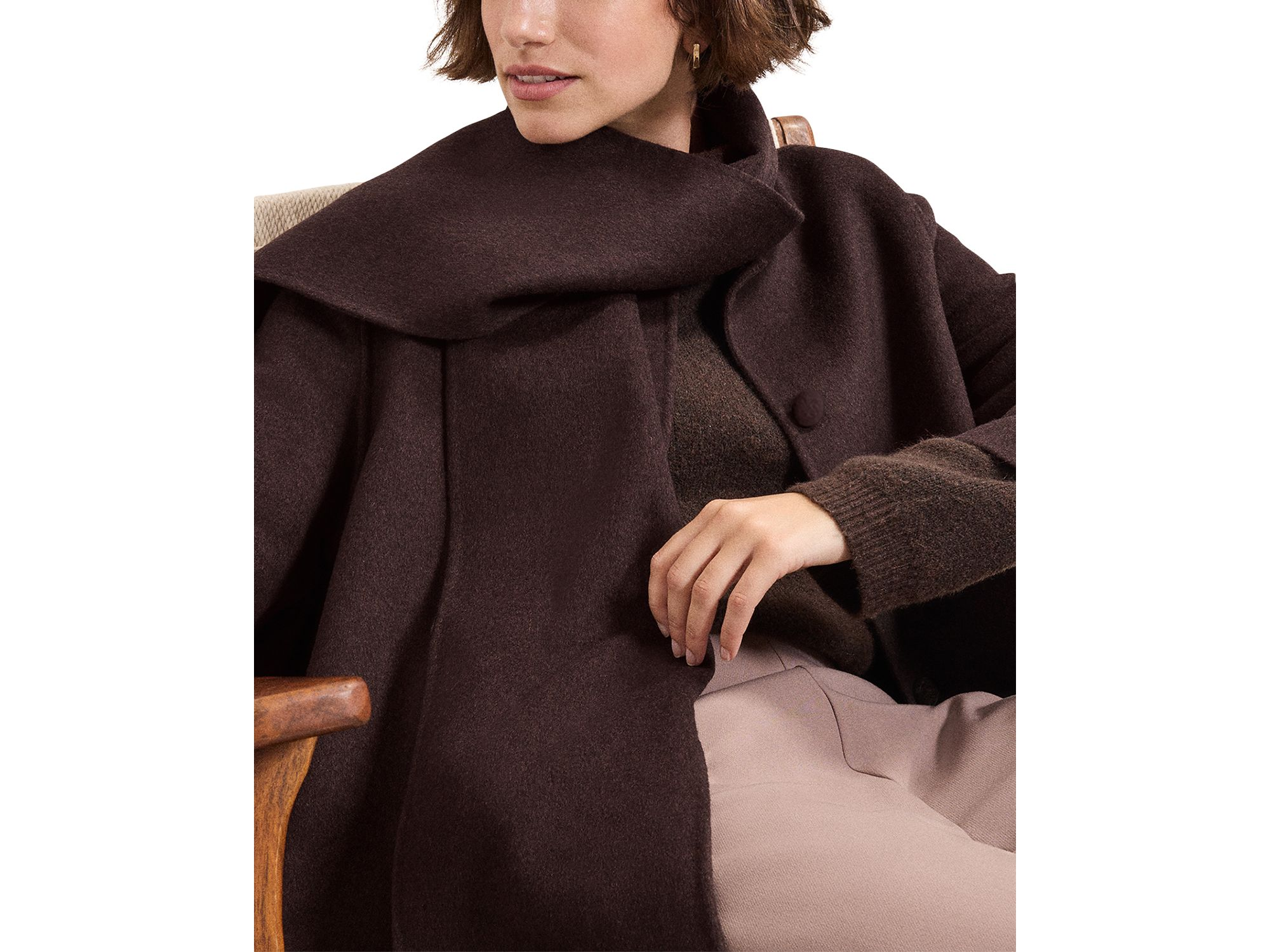 Kaja Scarf Coat — Image 3