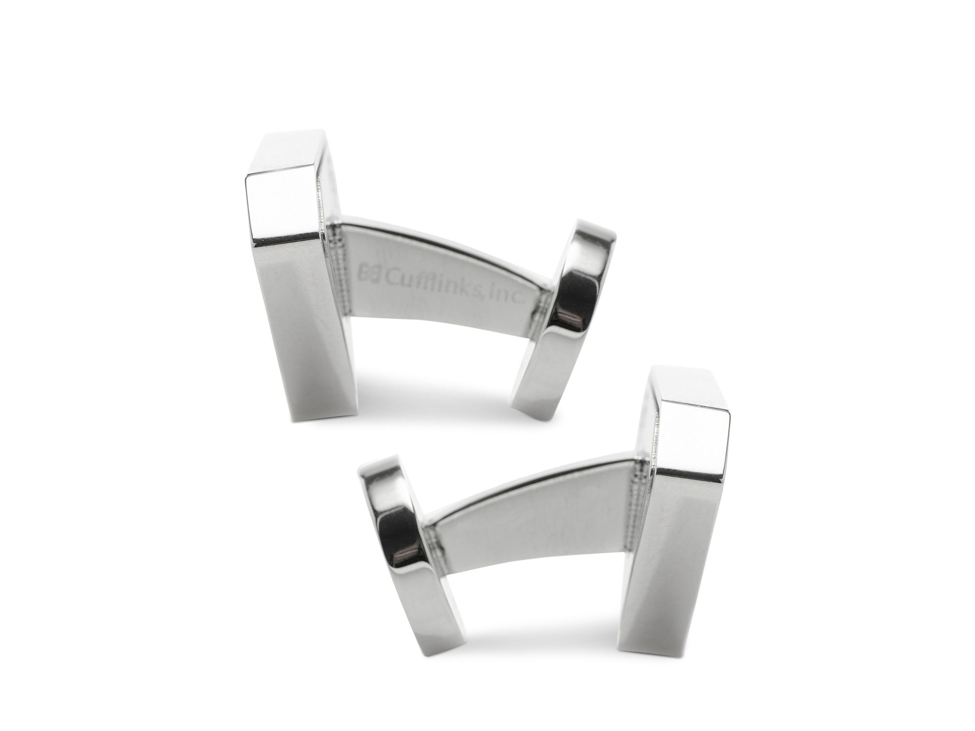Superman Black Onyx Stainless Steel Cufflinks — Image 4