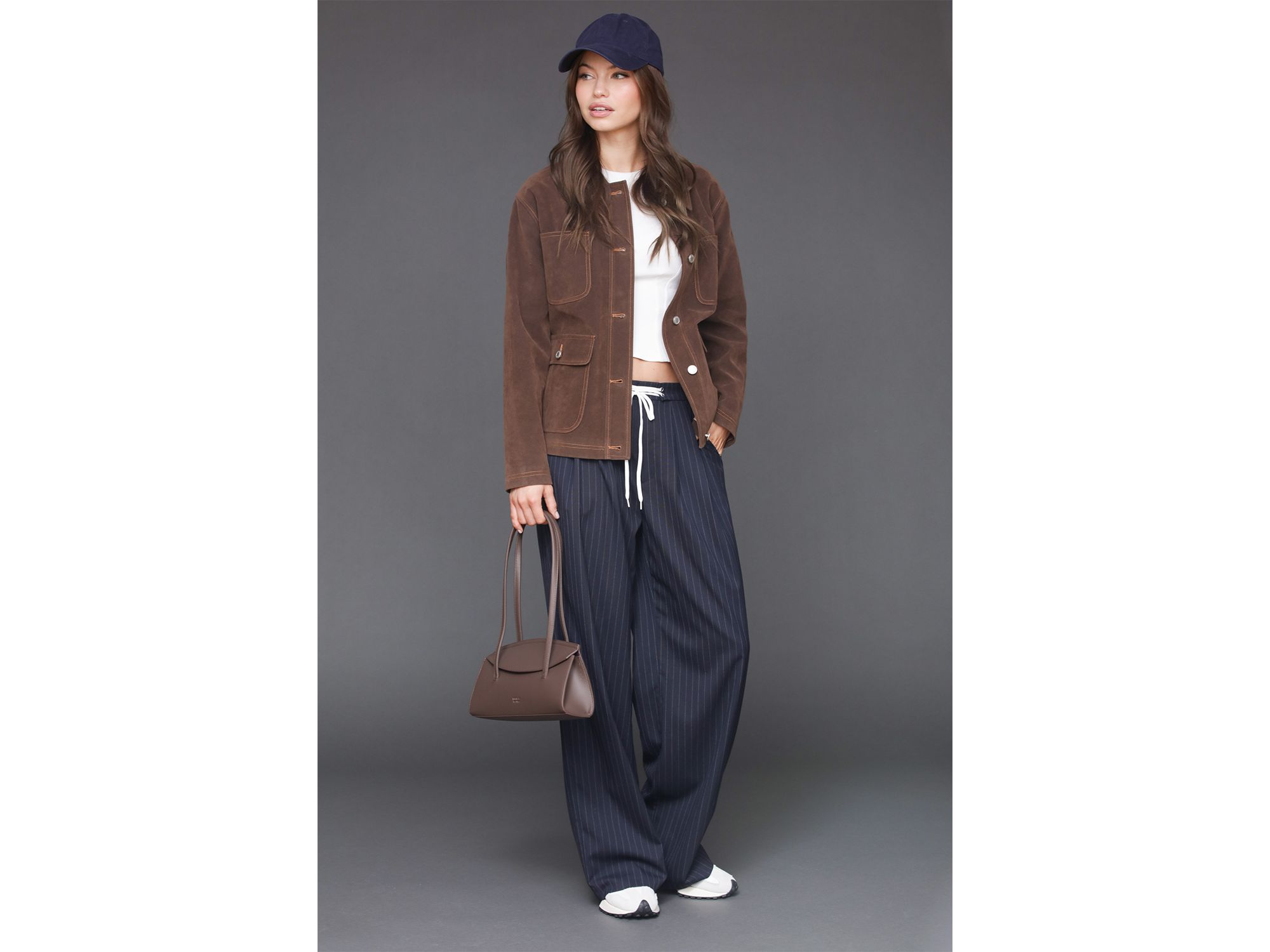 Faux Suede Barn Jacket — Image 6