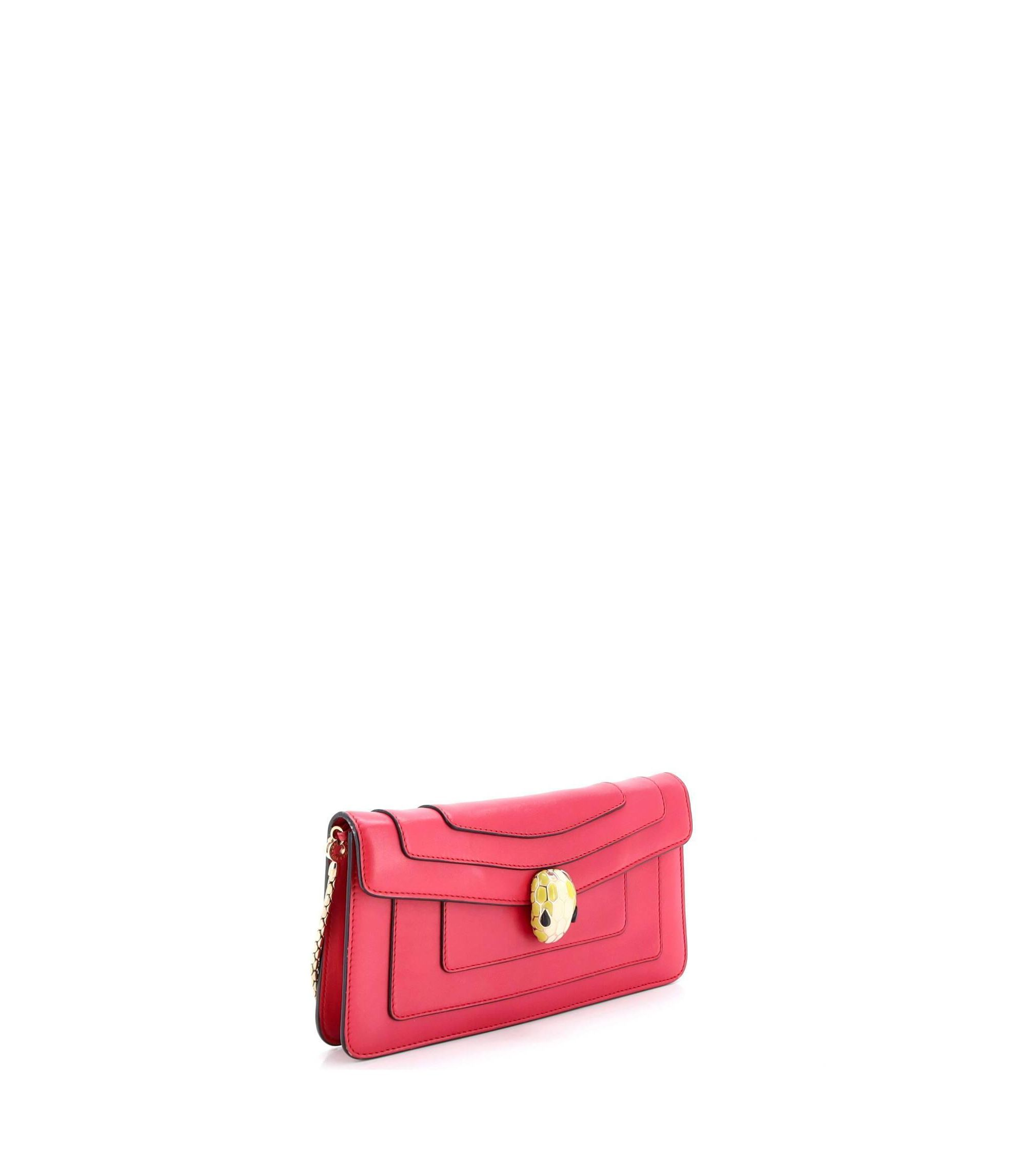 Serpenti Forever Chain Clutch Leather — Image 4