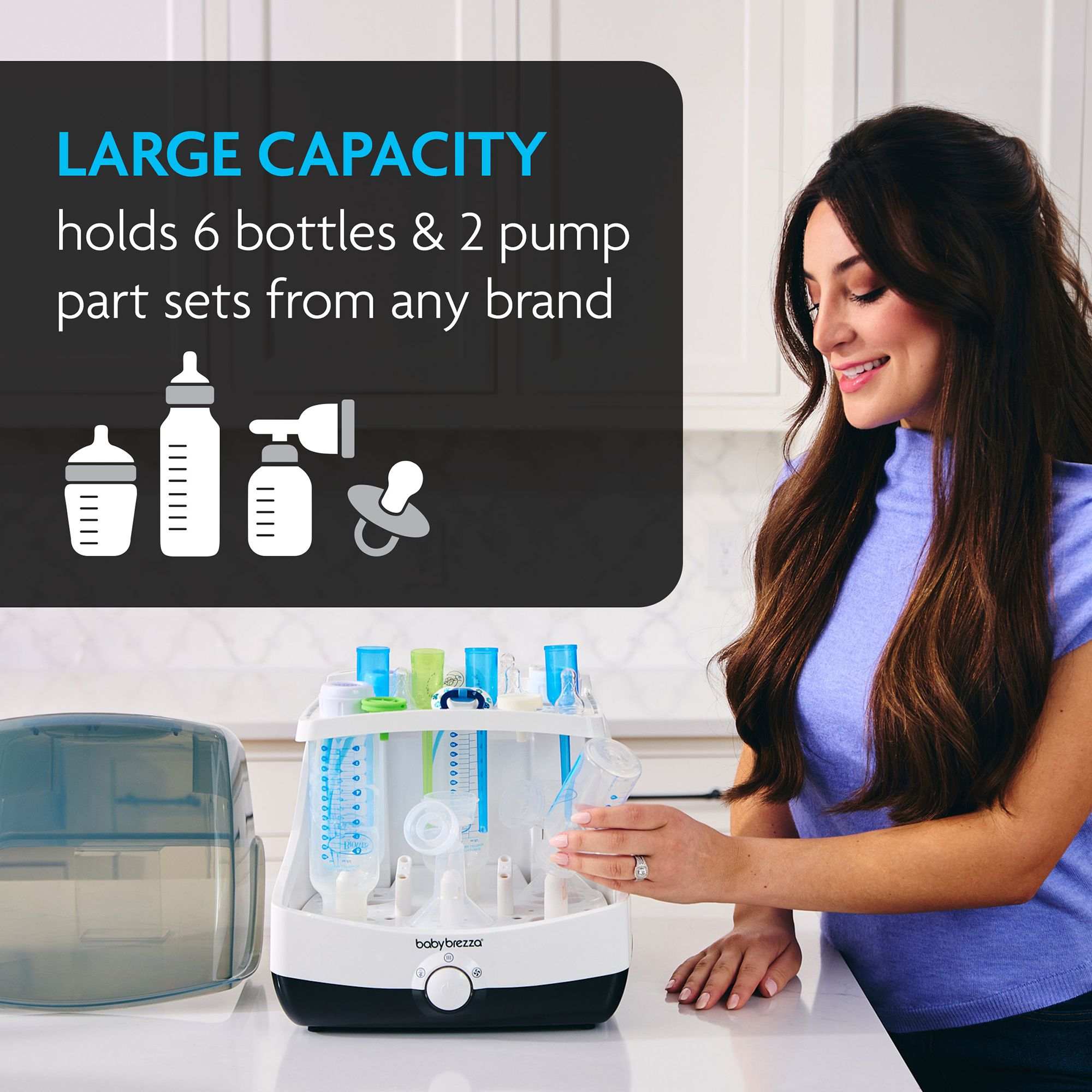 Superfast Baby Bottle Sterilizer And Dryer - Sterilizes & Dries In 10 Minutes — Image 3