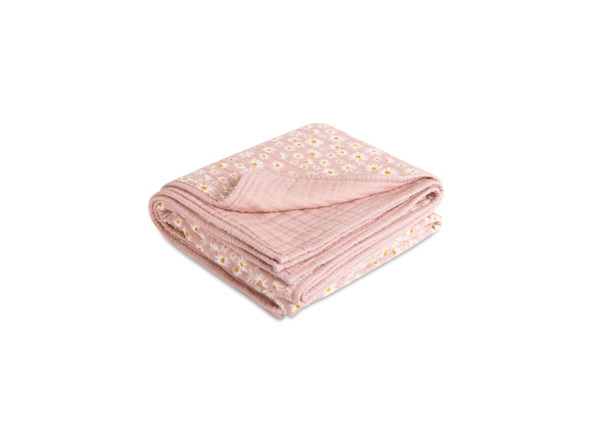 Quilt in 3 Layer GOTS Certified Organic Muslin Cotton — Image 6