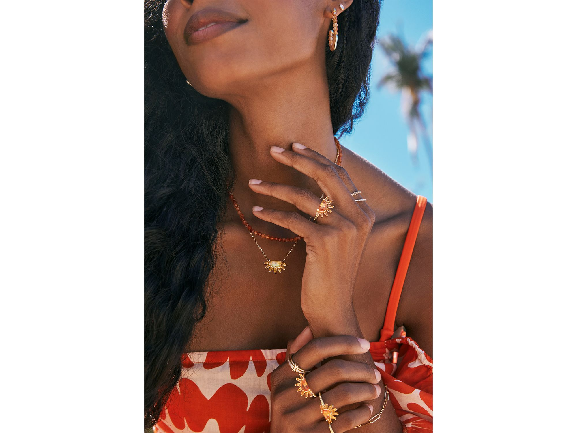 Samantha Sun Band Ring — Image 3