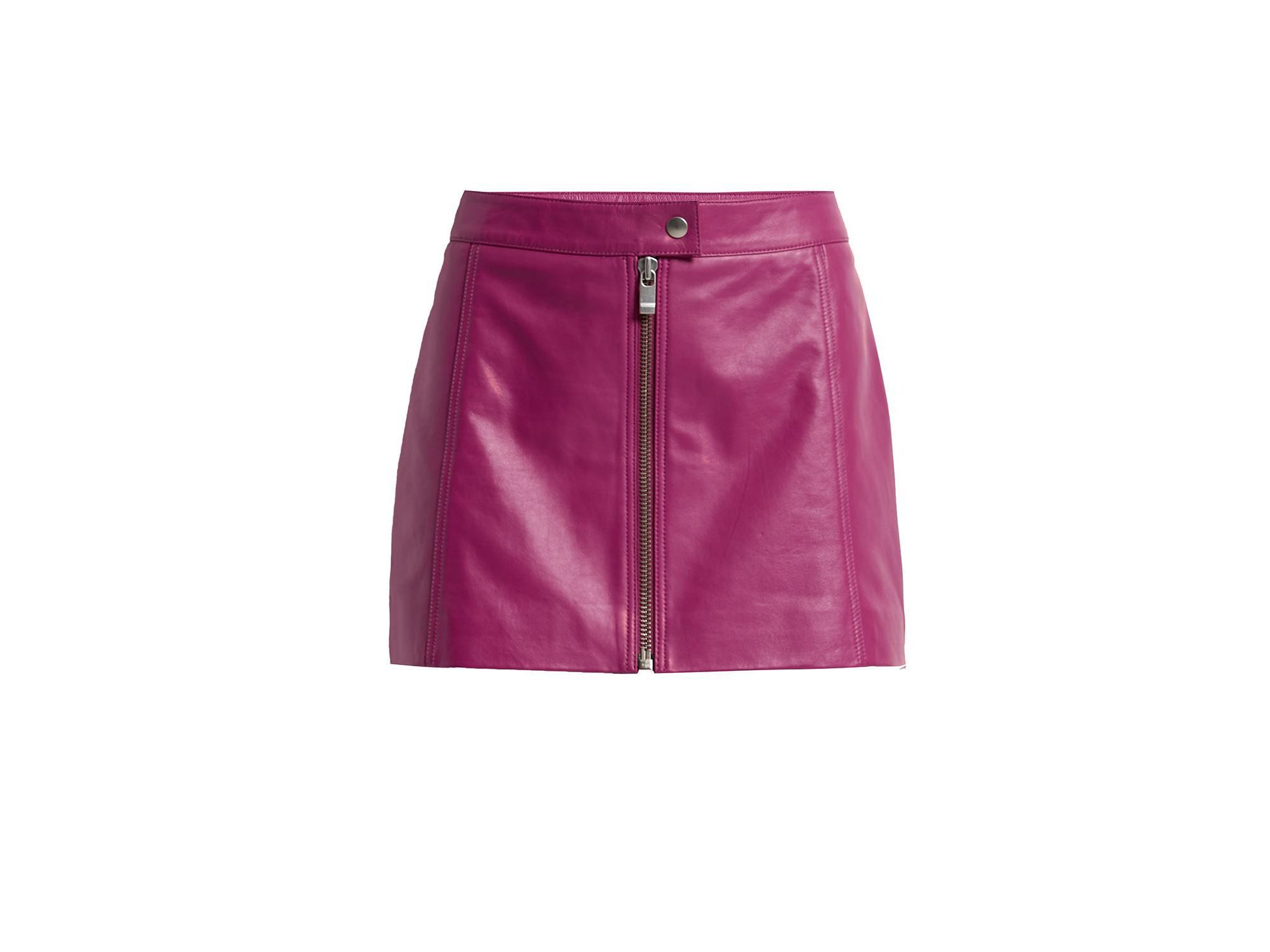 Jeremiah Upcycled Leather Skirt — Image 3