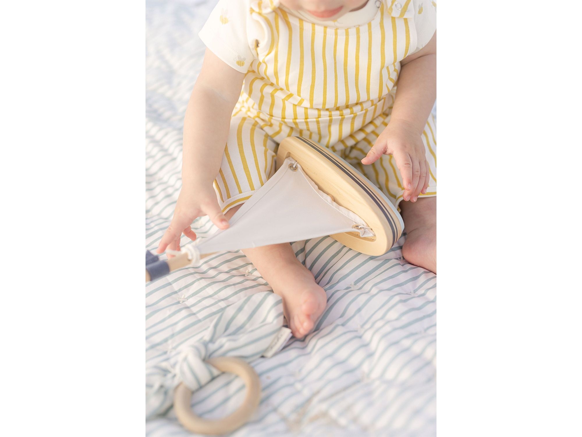 Unisex Stripes Away Overall - Baby — Image 7