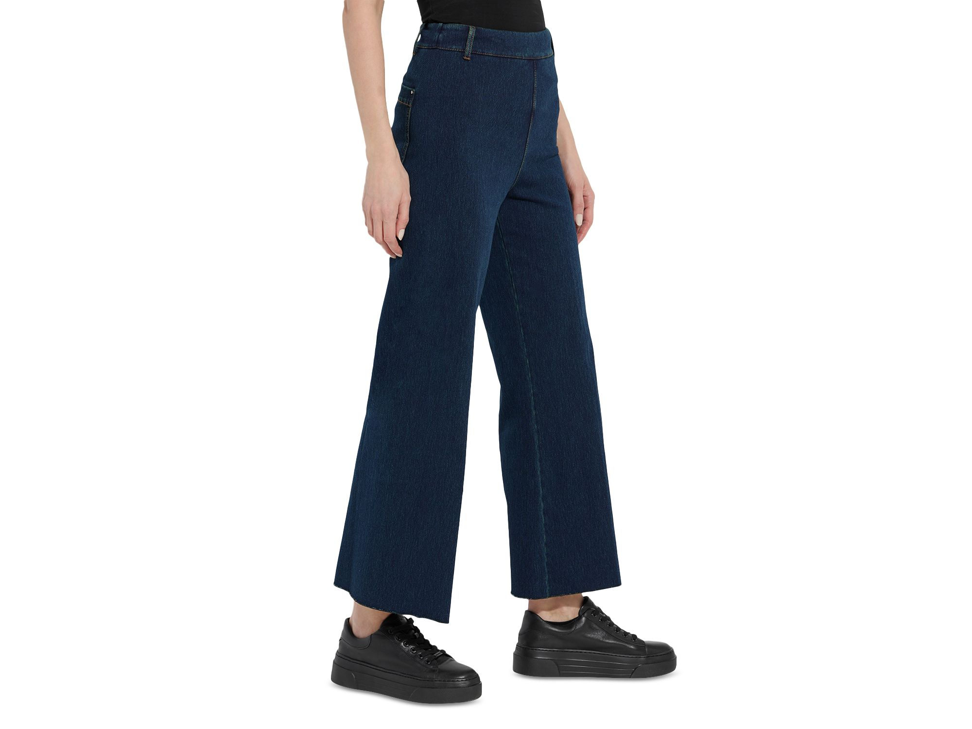 Erin High Rise Wide Leg Jeans in Indigo — Image 5
