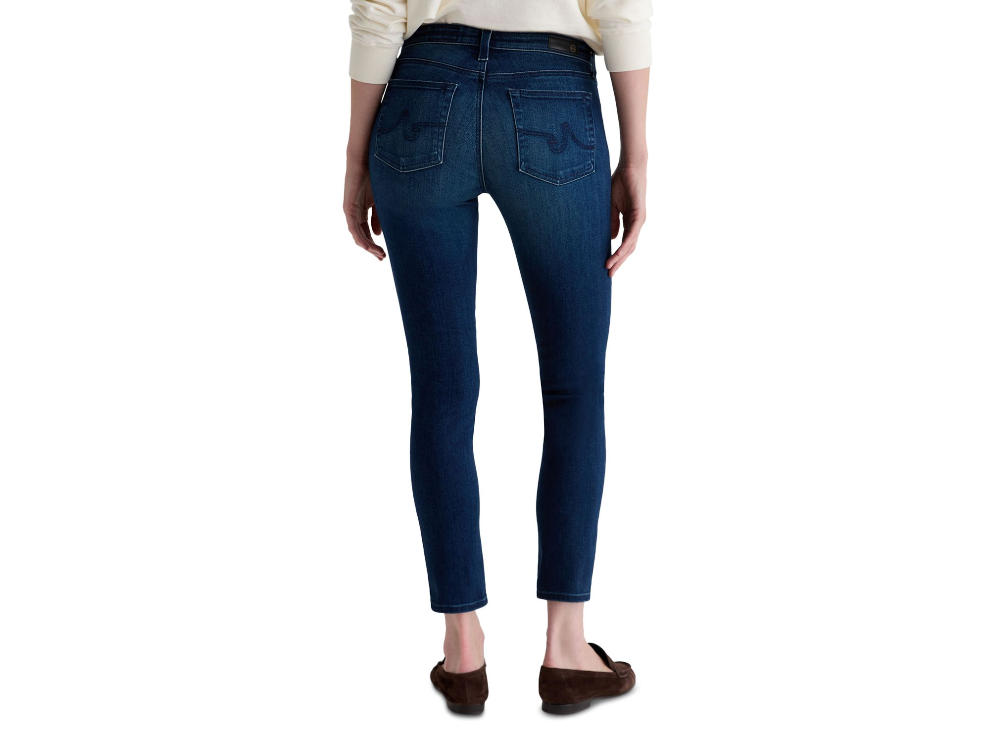 Prima Low Rise Cigarette Ankle Jeans in Epilogue — Image 6