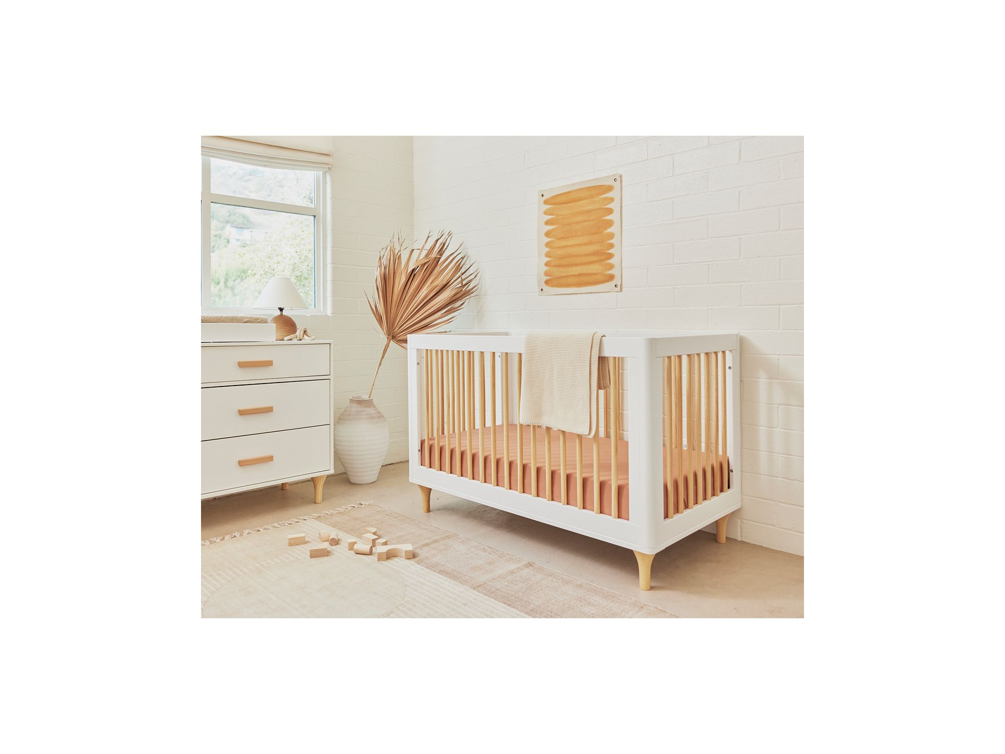 Lolly 3-in-1 Convertible Crib with Toddler Bed Conversion Kit — Image 5