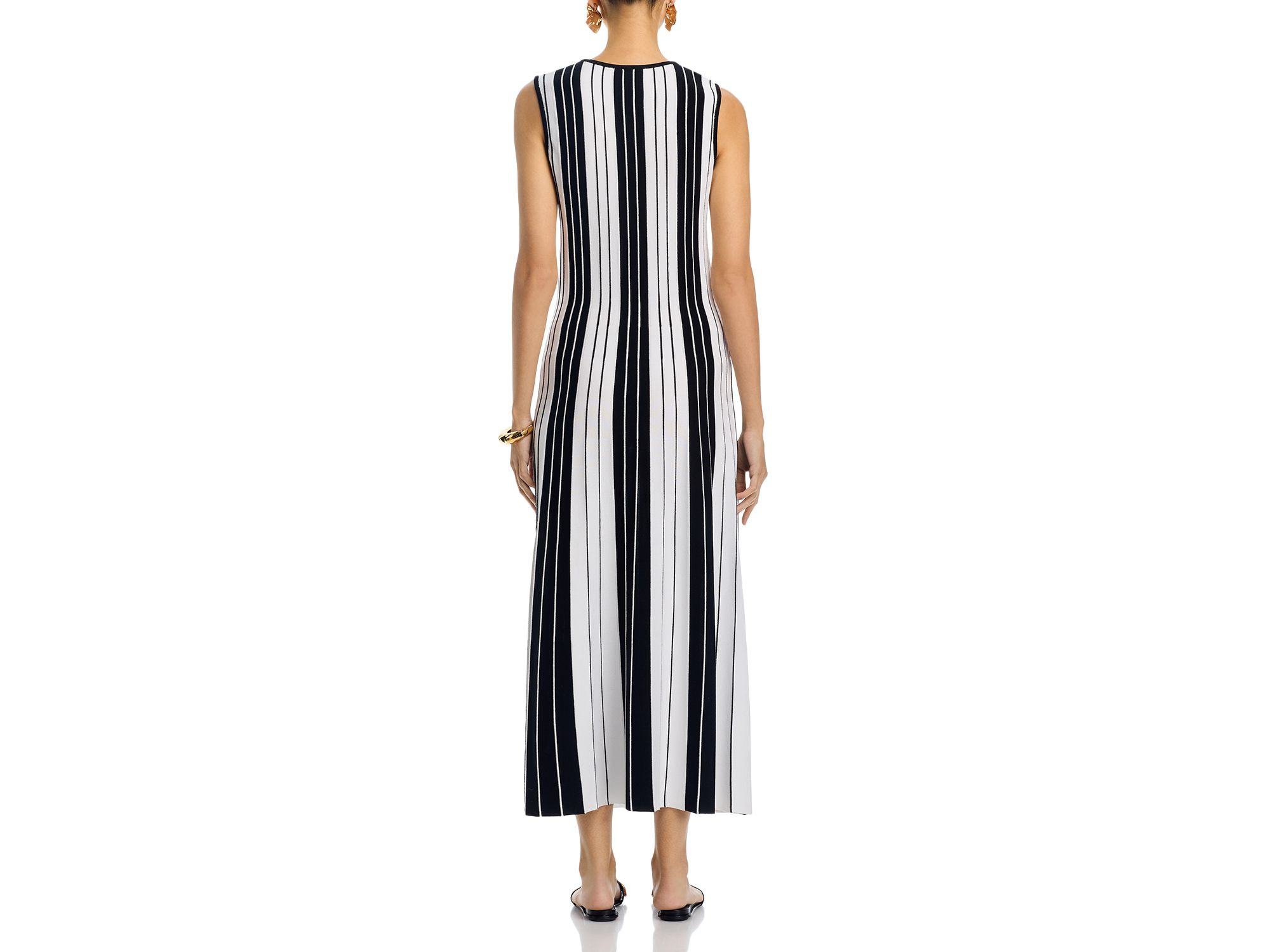 Fit And Flare Striped Maxi Dress — Image 5