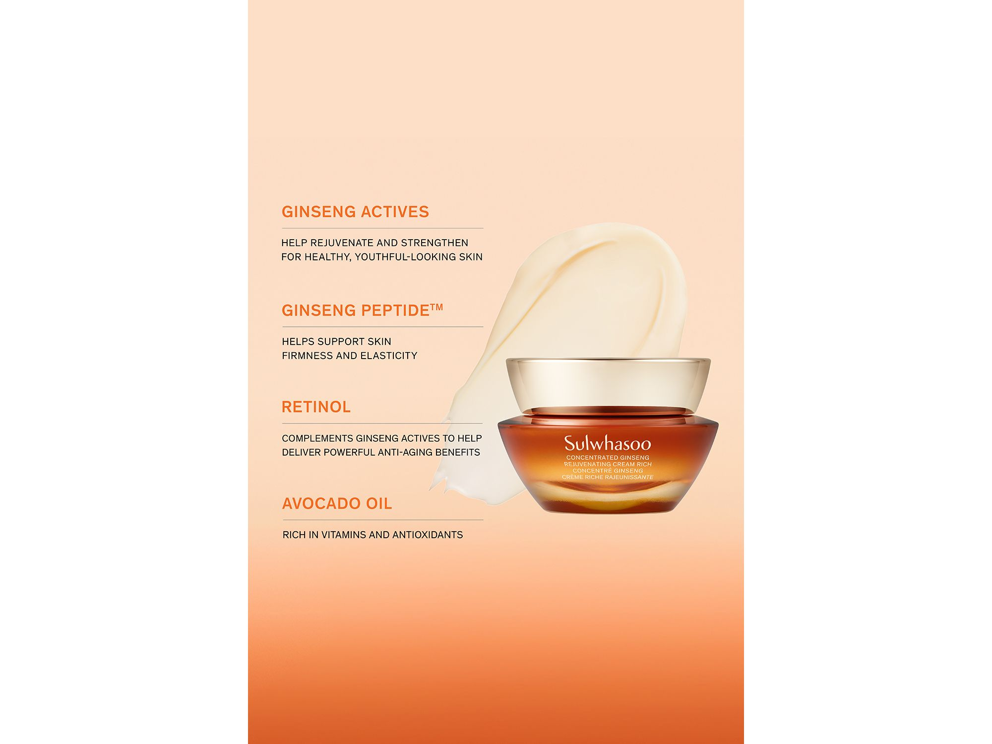 Concentrated Ginseng Rejuvenating Cream Rich 1.7 oz. — Image 10