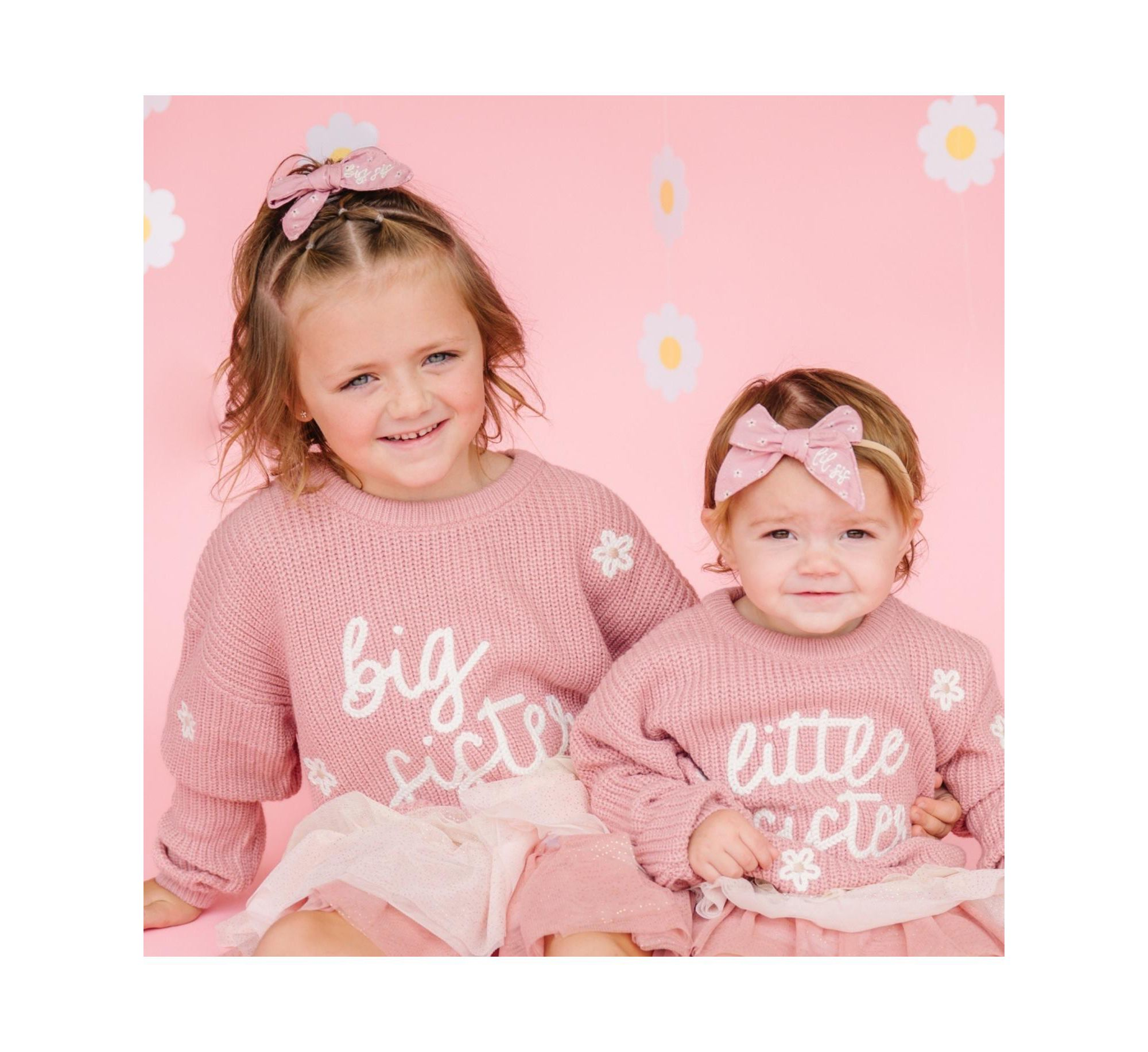 Girls' Little Sister Knit Sweater - Baby, Little Kid — Image 3