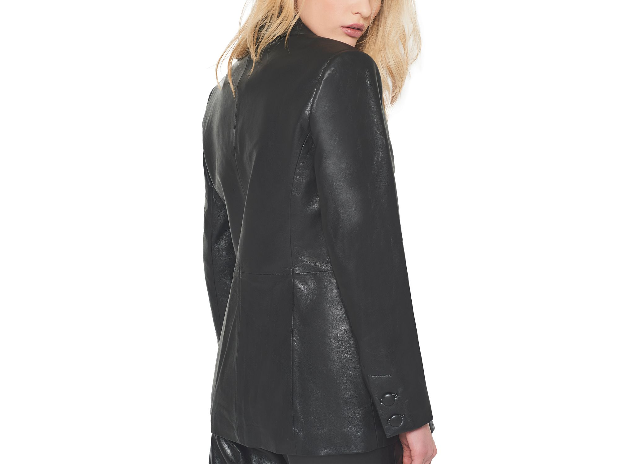Jordan Boyfriend Recycled Leather Blazer — Image 4