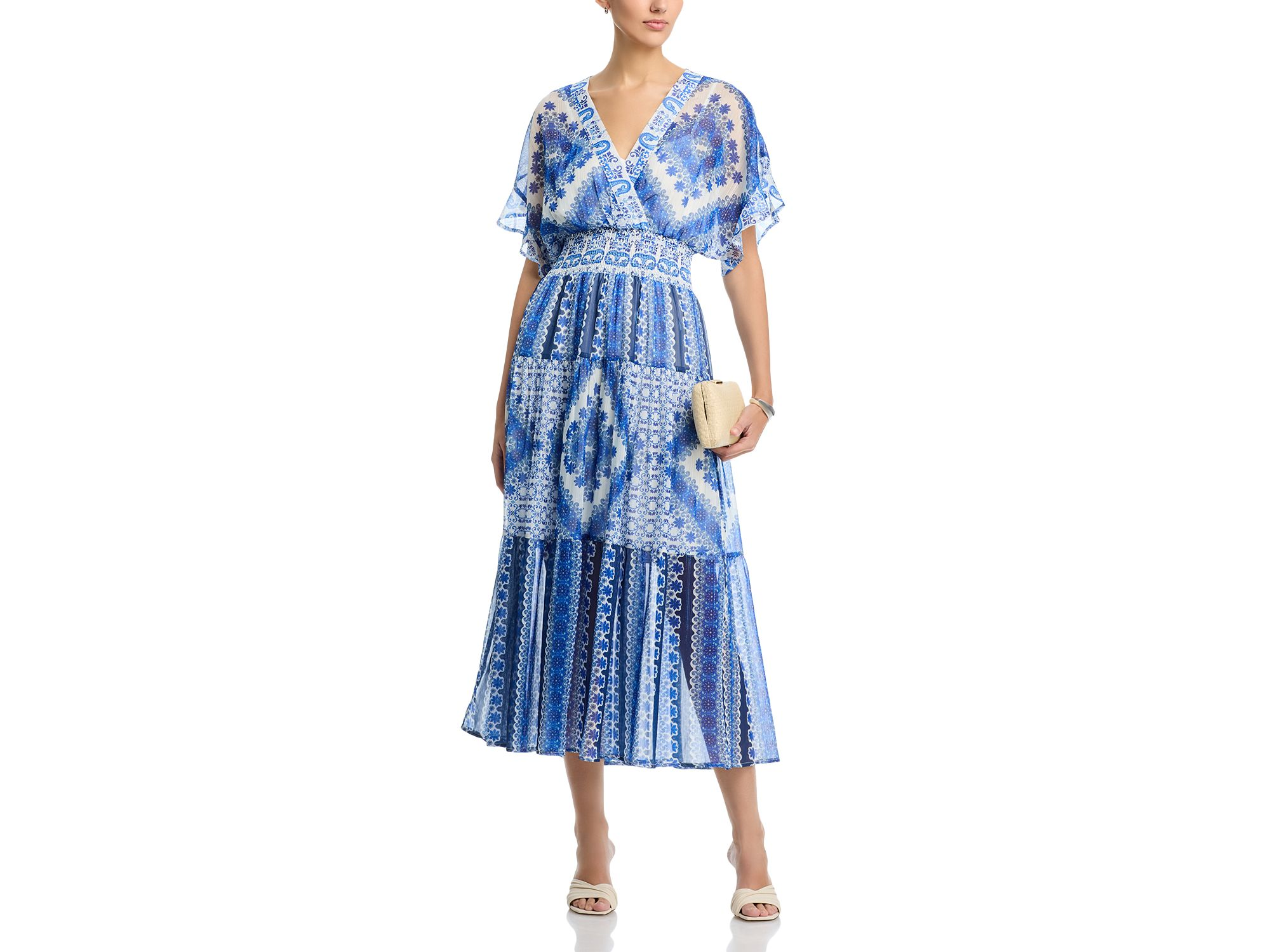 Blouson Midi Dress — Image 3