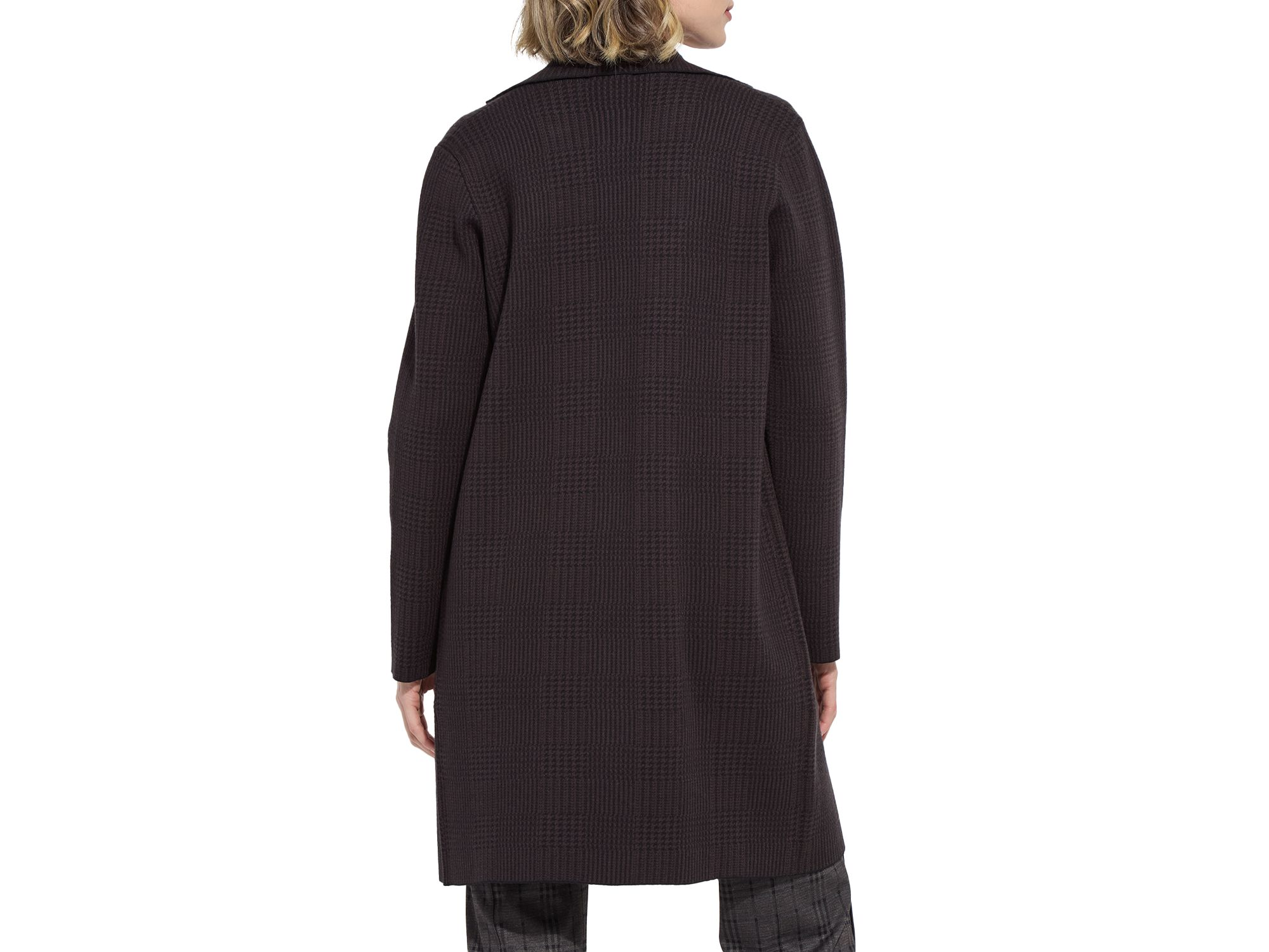 Lina V Neck Sweater Car Coat — Image 4