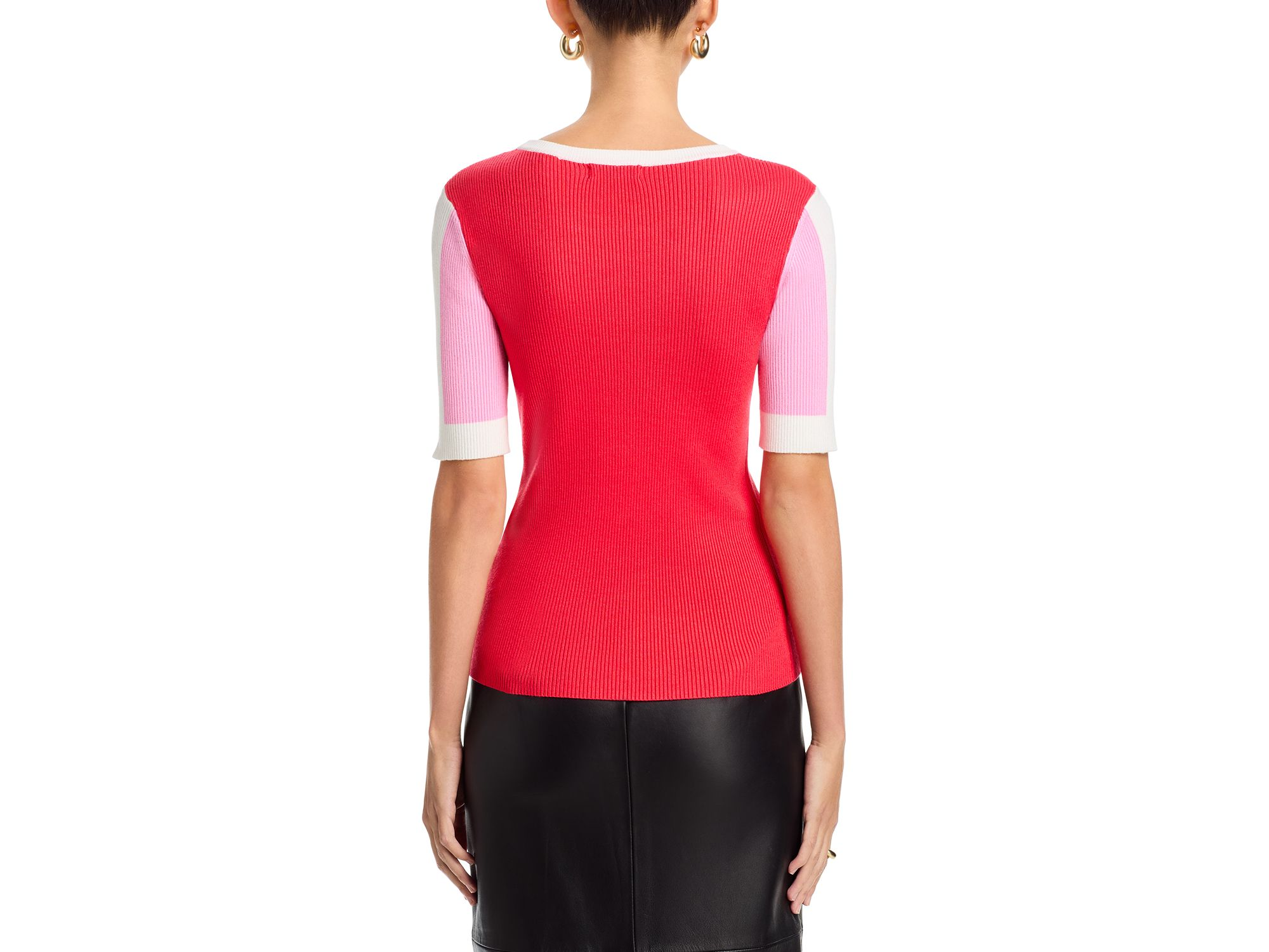 Elbow Sleeve Crewneck Sweater — Image 3