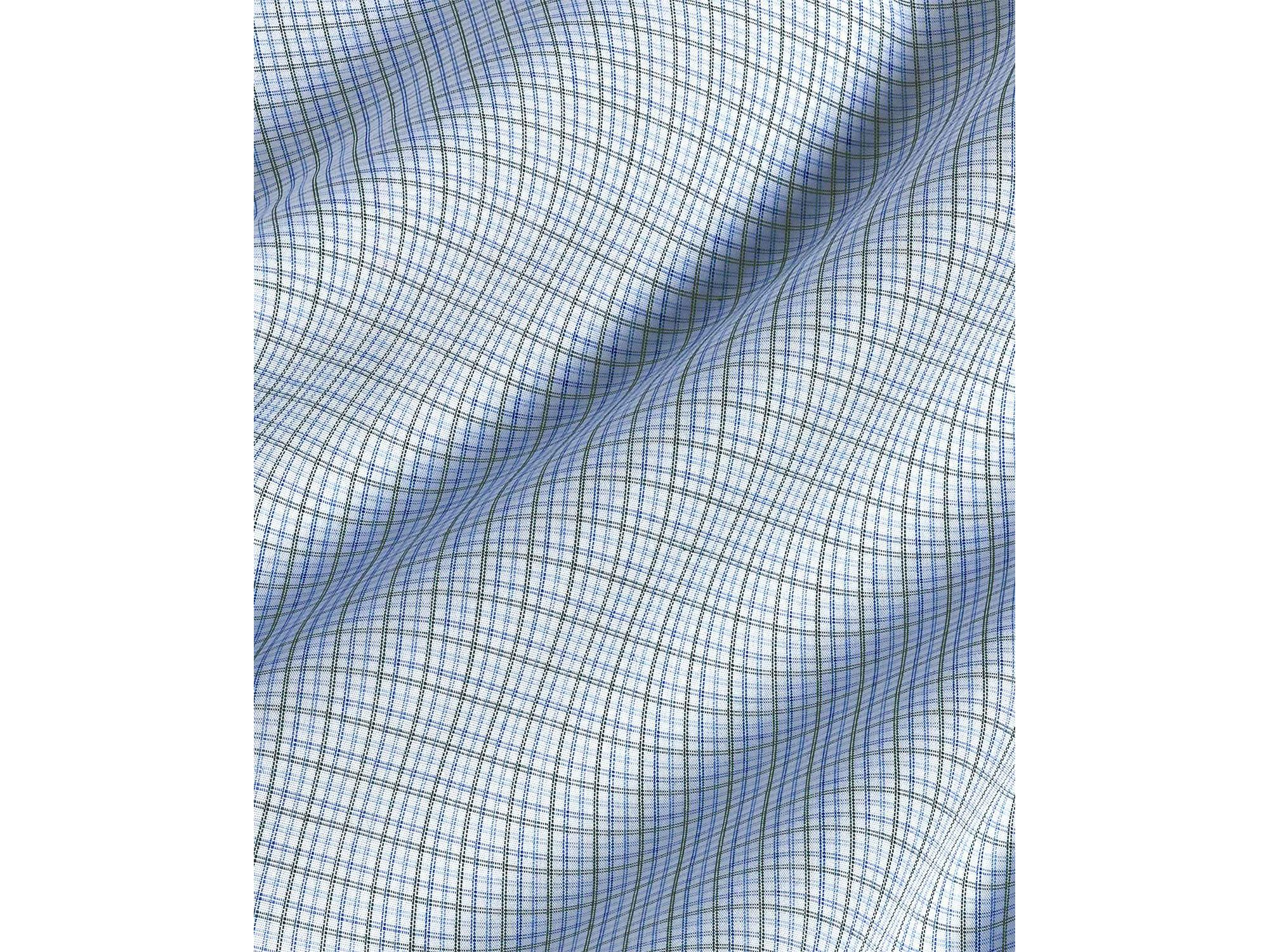 Trim Fit Printed Poplin Dress Shirt — Image 3