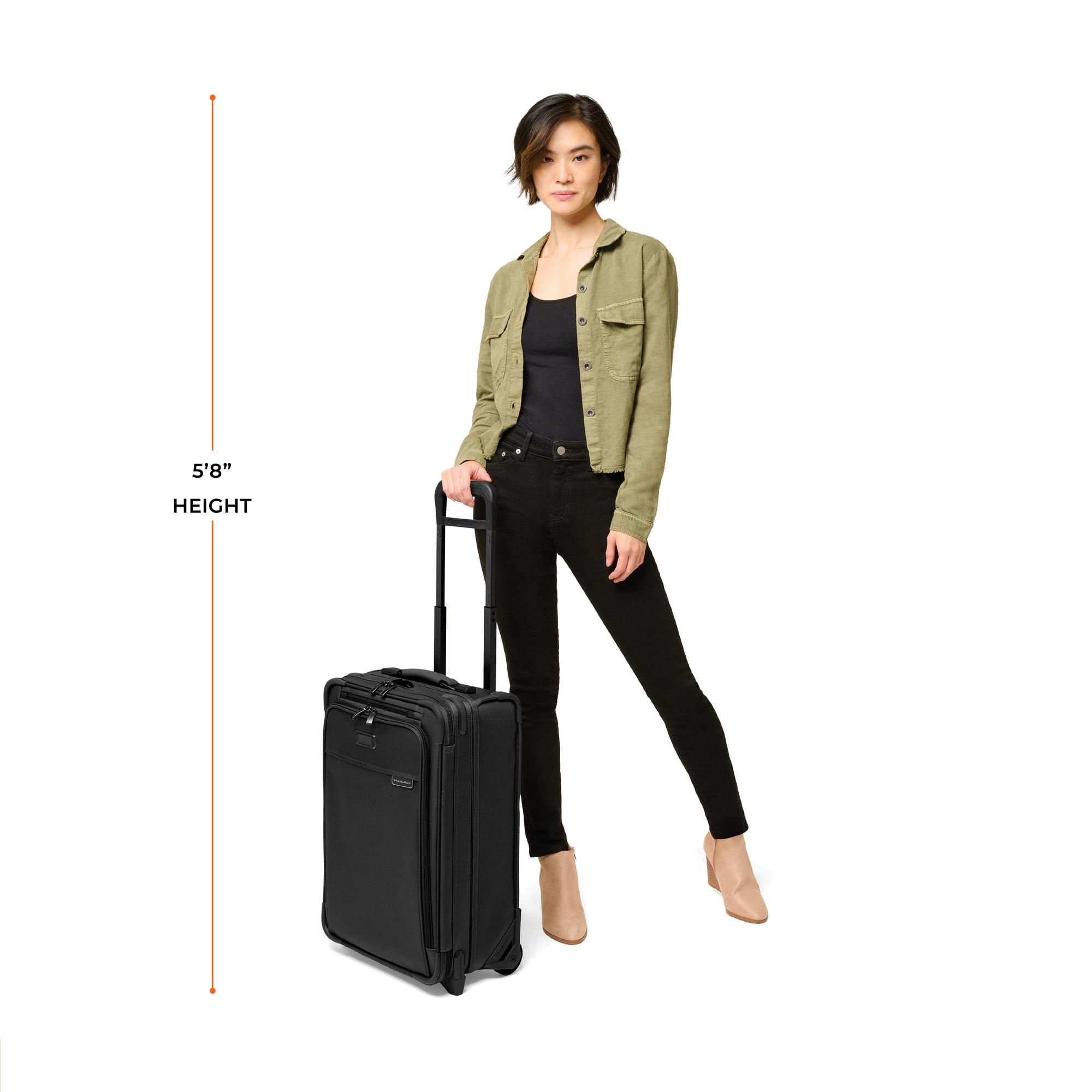 Baseline Essential 2 Wheel Carry On Suitcase — Image 11