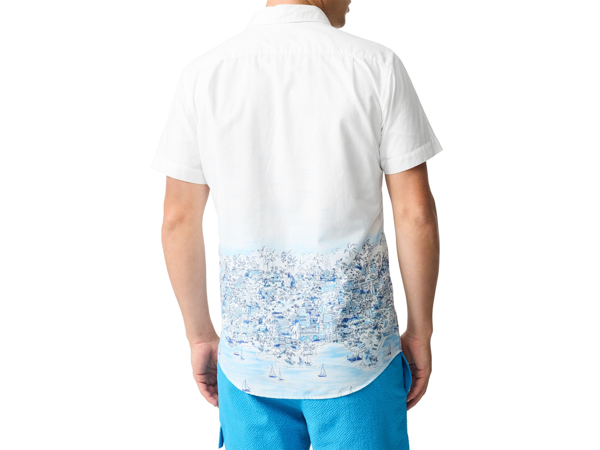 Ashers Slim Fit Short Sleeve Shirt — Image 3