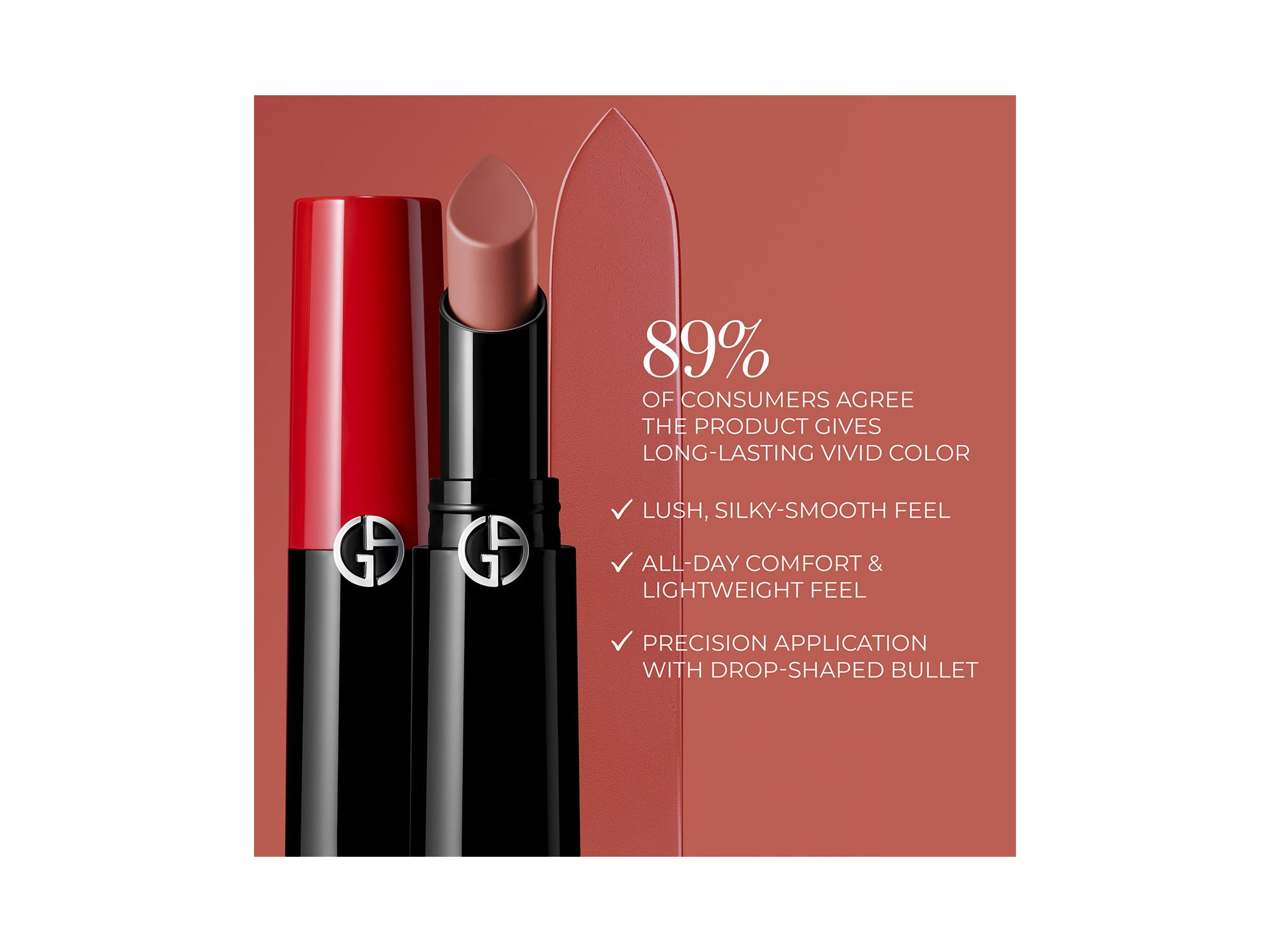 Lip Power Long Lasting Satin Lipstick — Image 3