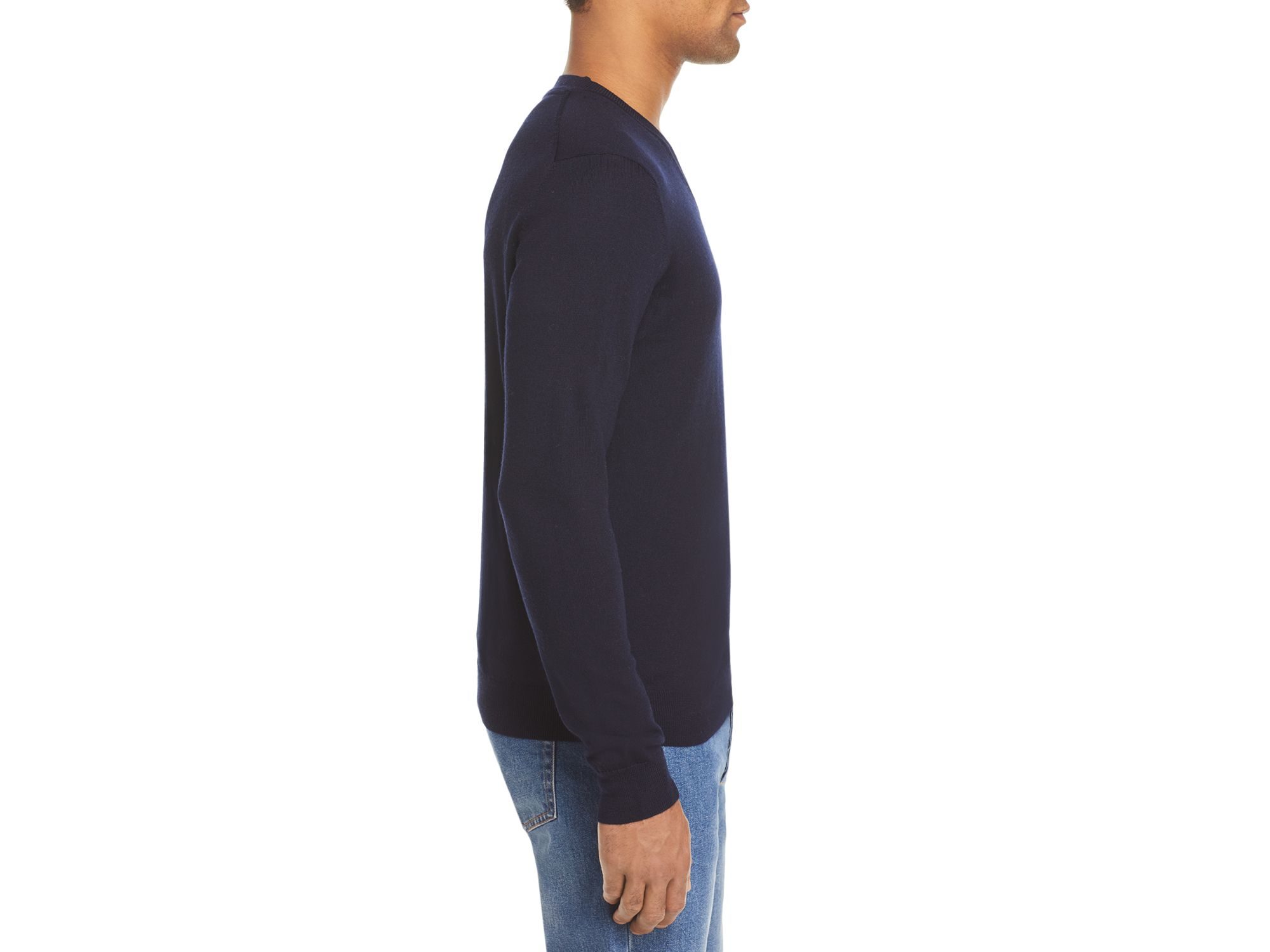V-Neck Merino Wool Sweater - Exclusive — Image 6