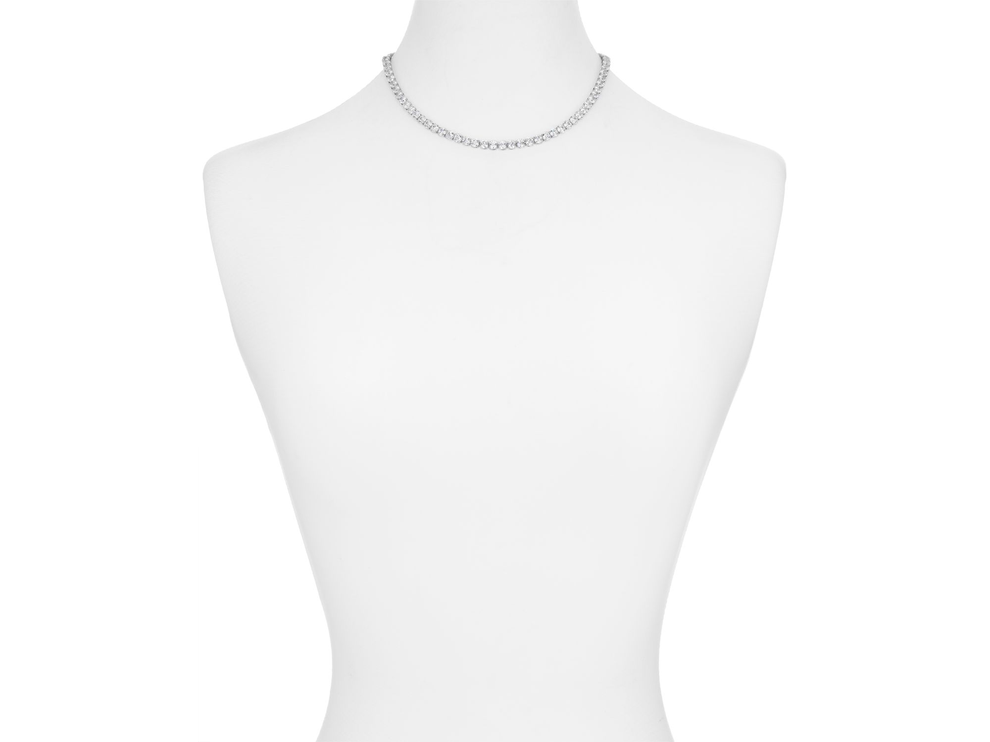 Classic Tennis Necklace, 16" — Image 6