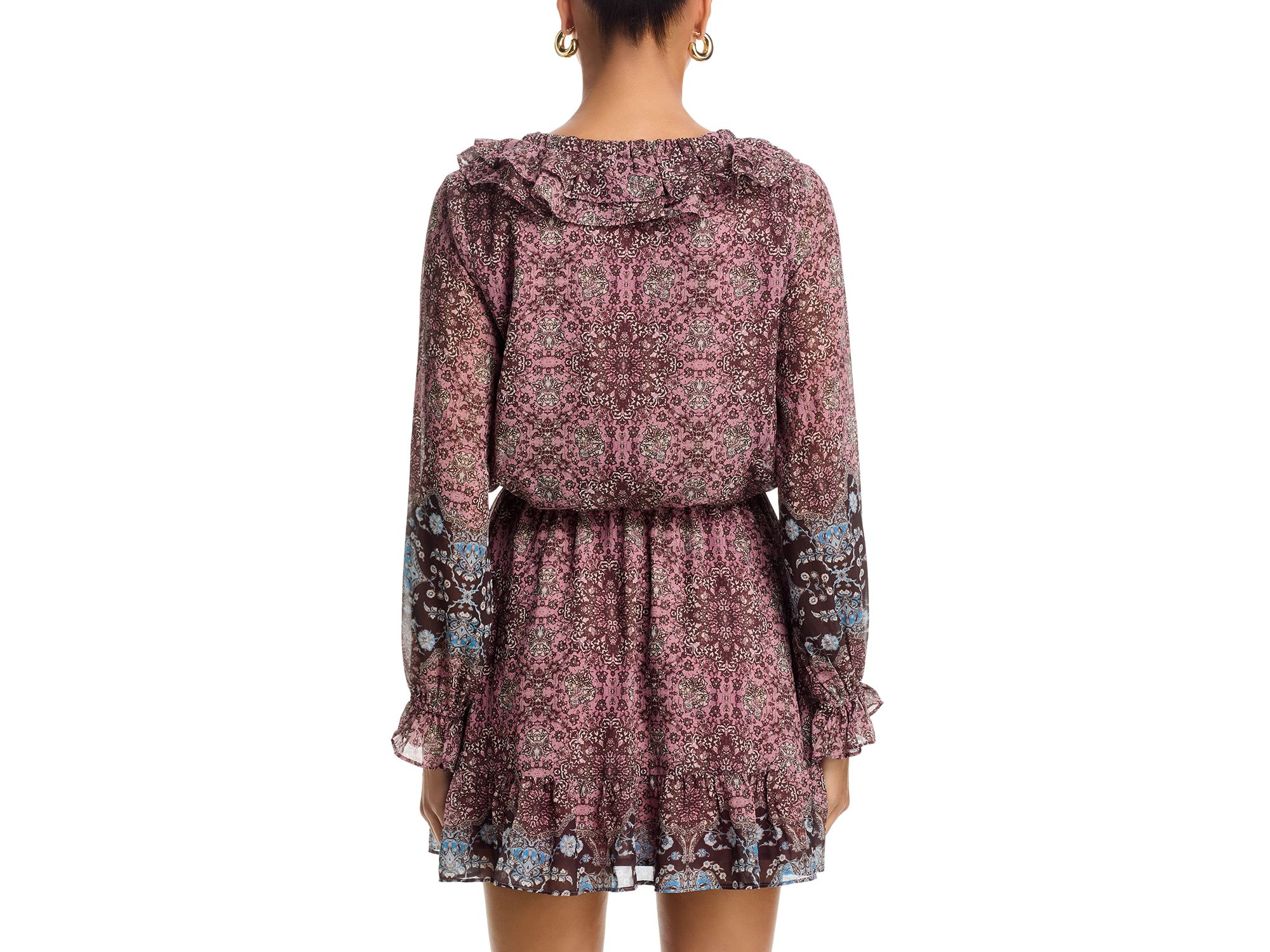 Ruffled Mini Dress - Exclusive — Image 3