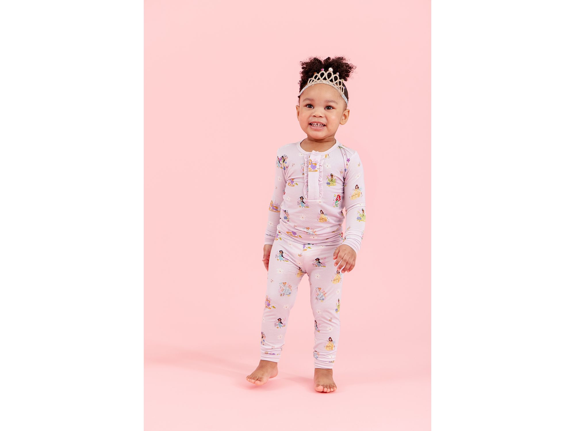 Girls' Disney Princess Pajama Set - Baby — Image 5