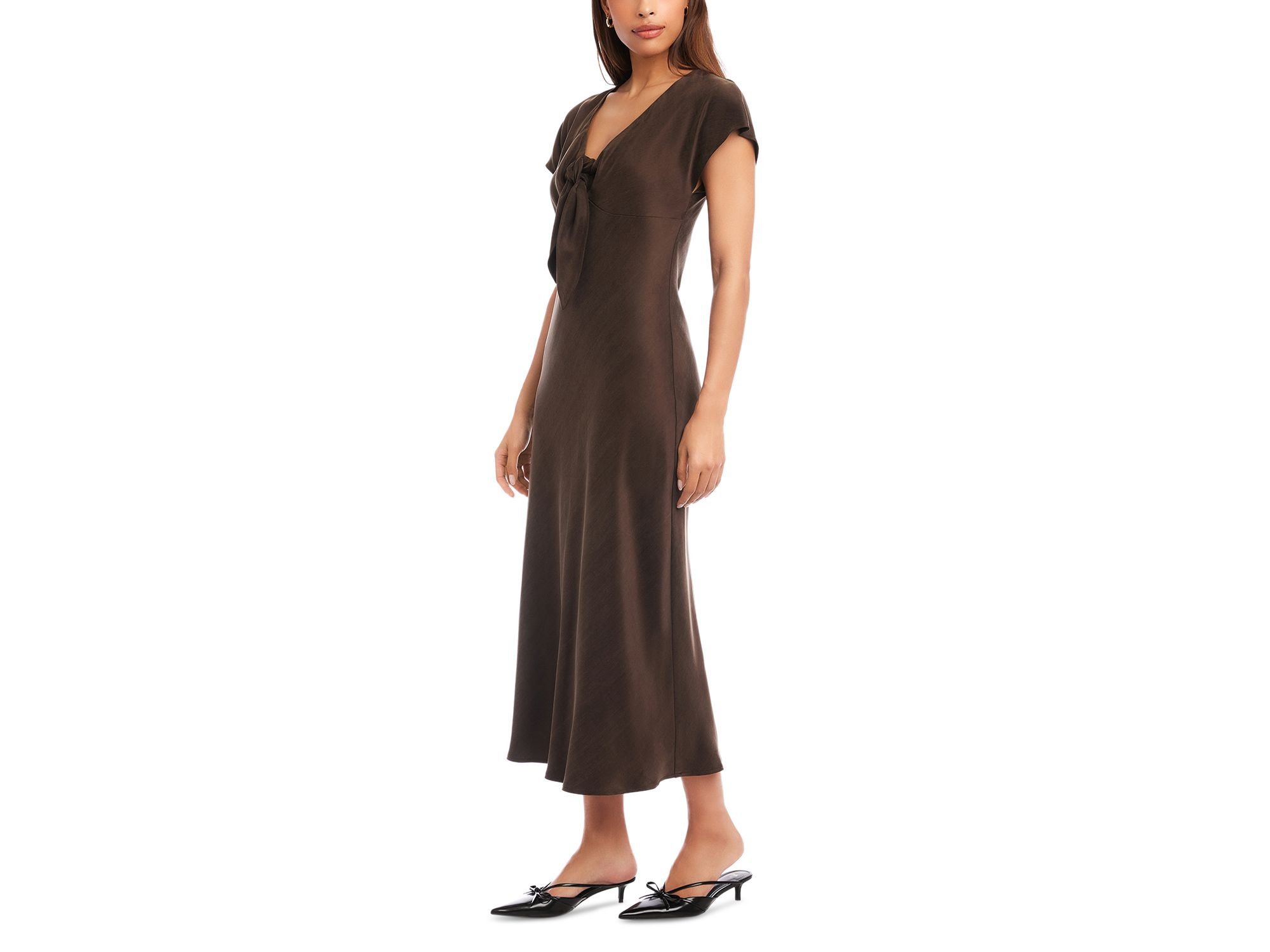 Emmeline Tie Front Dress — Image 3