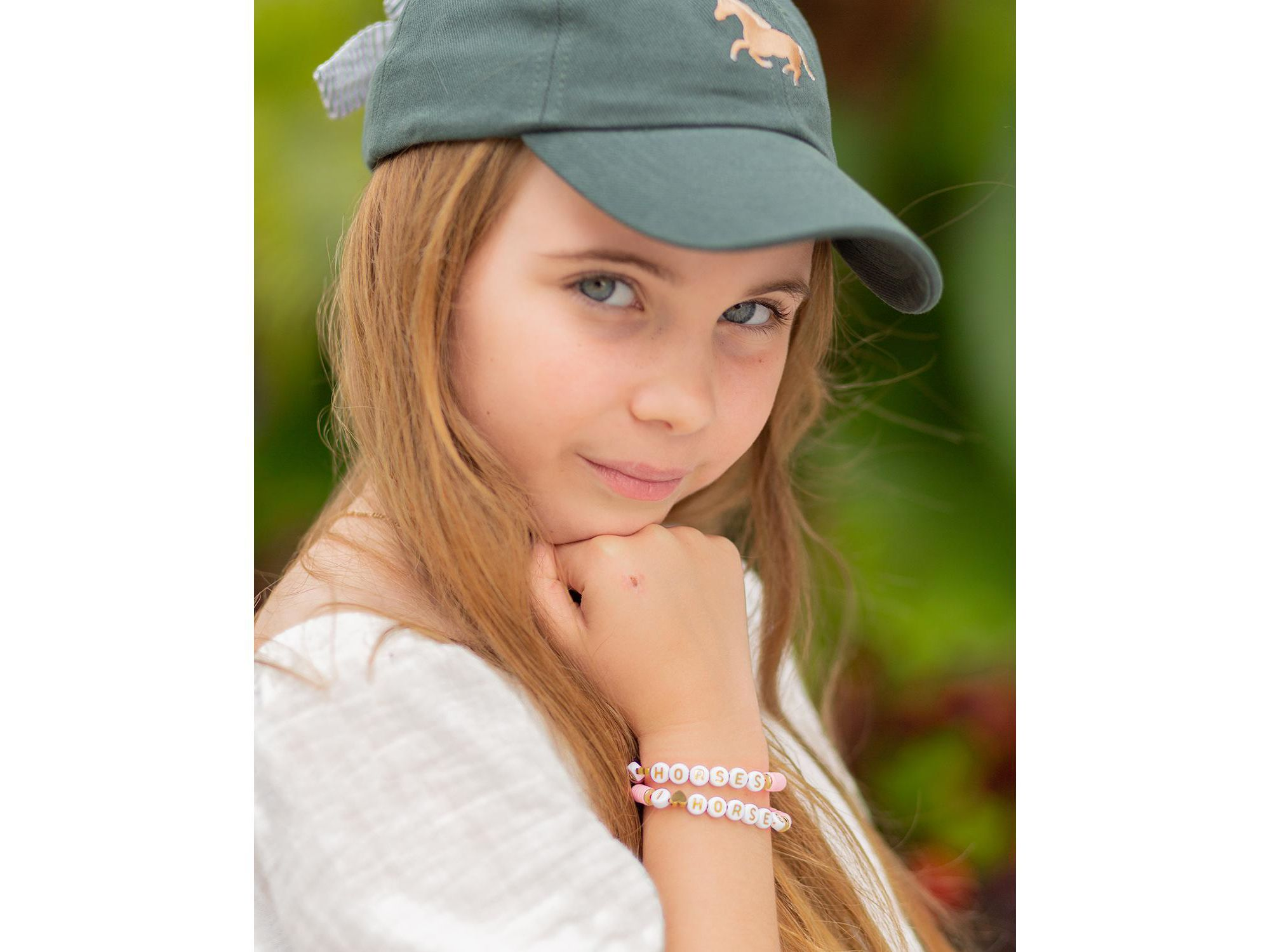 Girls' Horse Bow Baseball Hat - Little Kid — Image 3