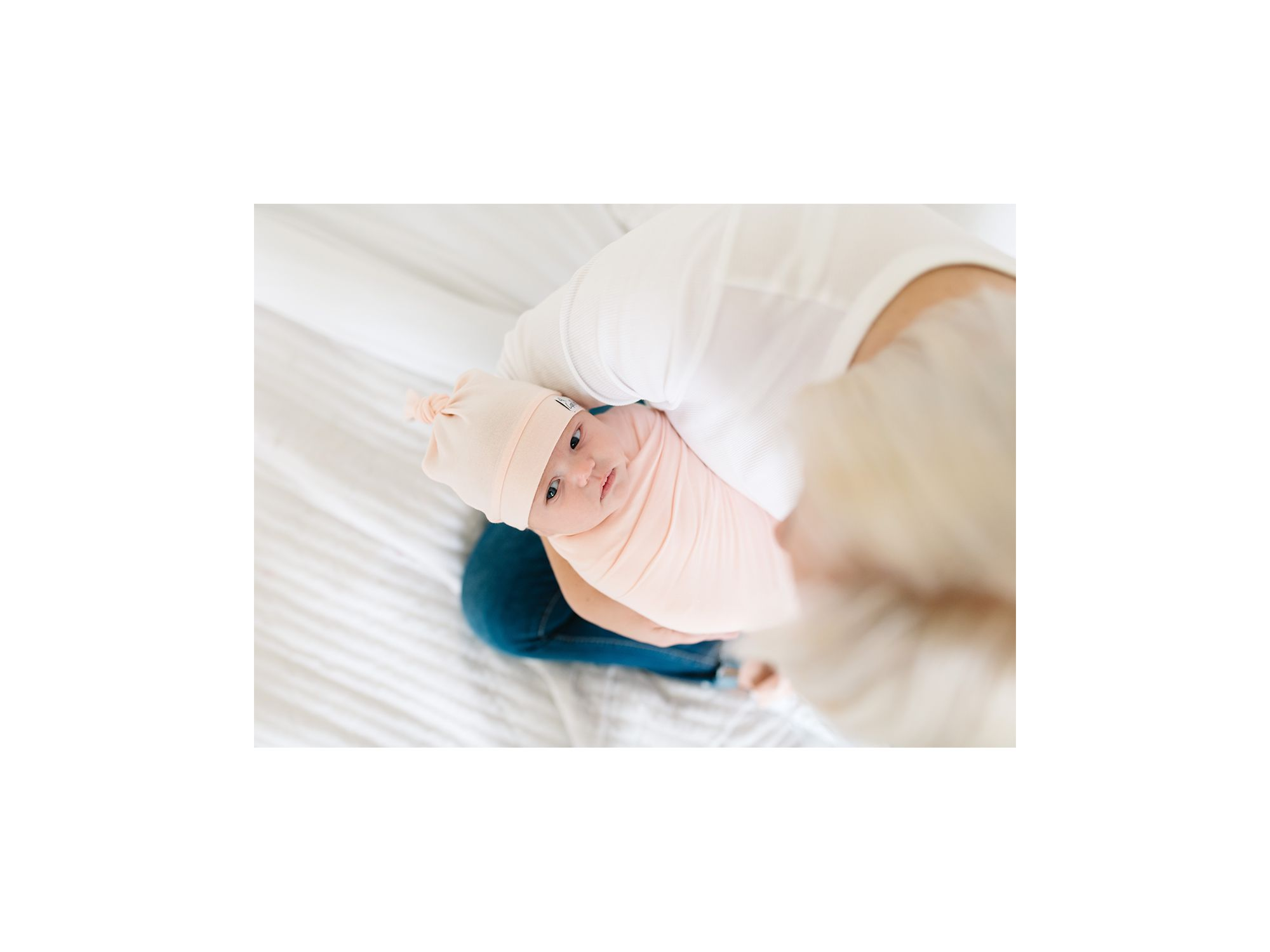 Blush Swaddle Blanket — Image 3